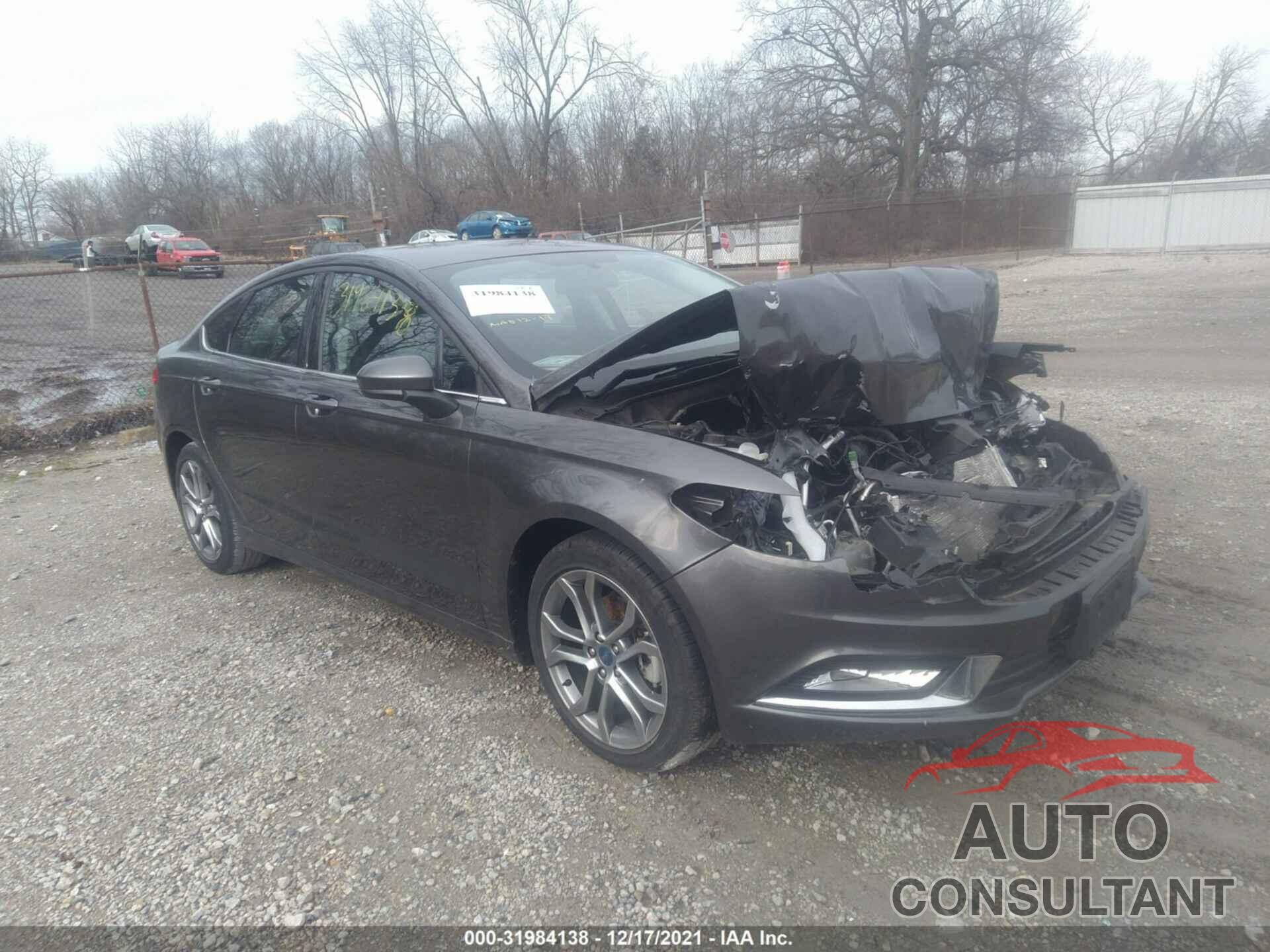 FORD FUSION 2017 - 3FA6P0G70HR245844
