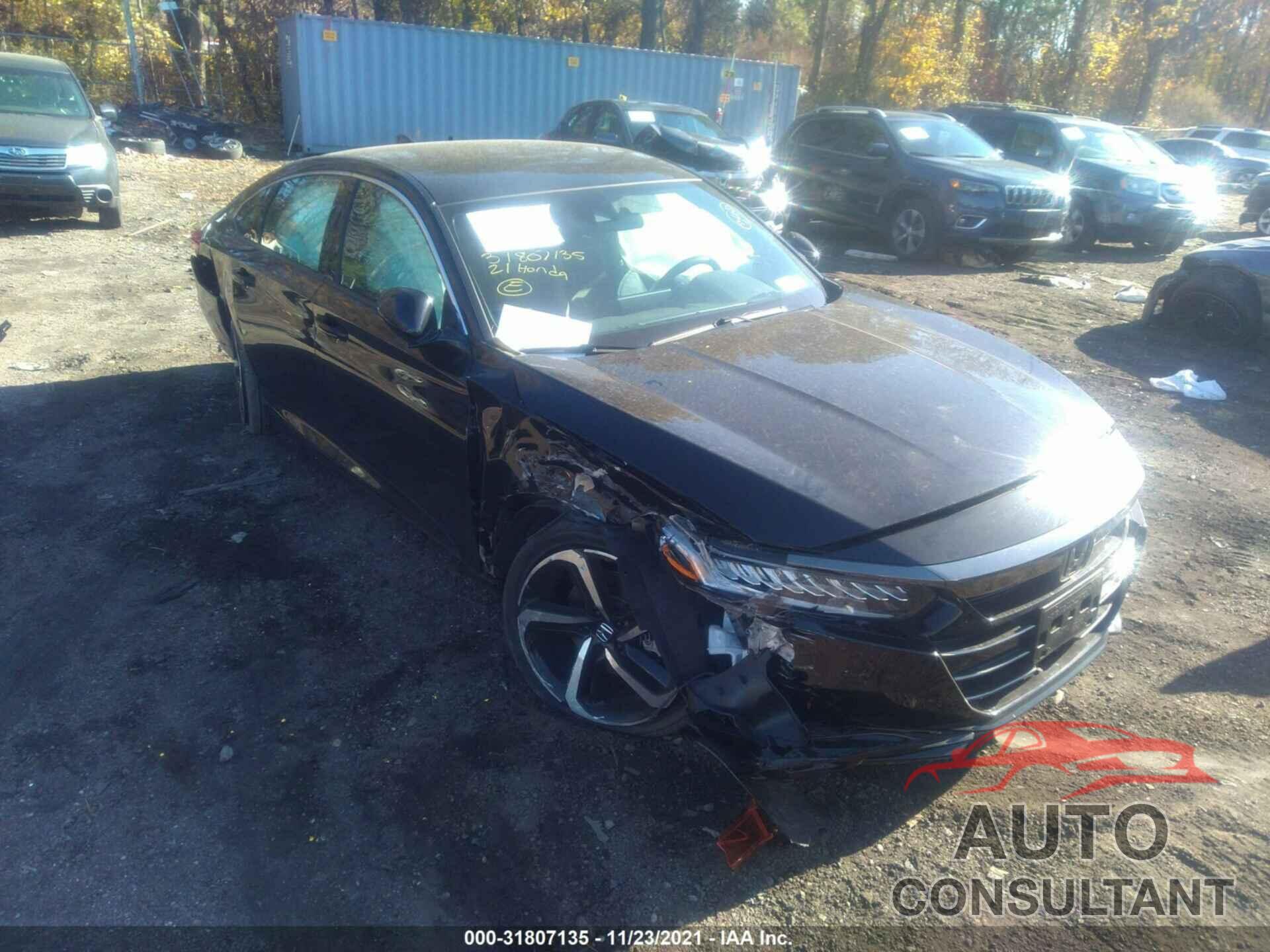 HONDA ACCORD SEDAN 2021 - 1HGCV1F38MA088271