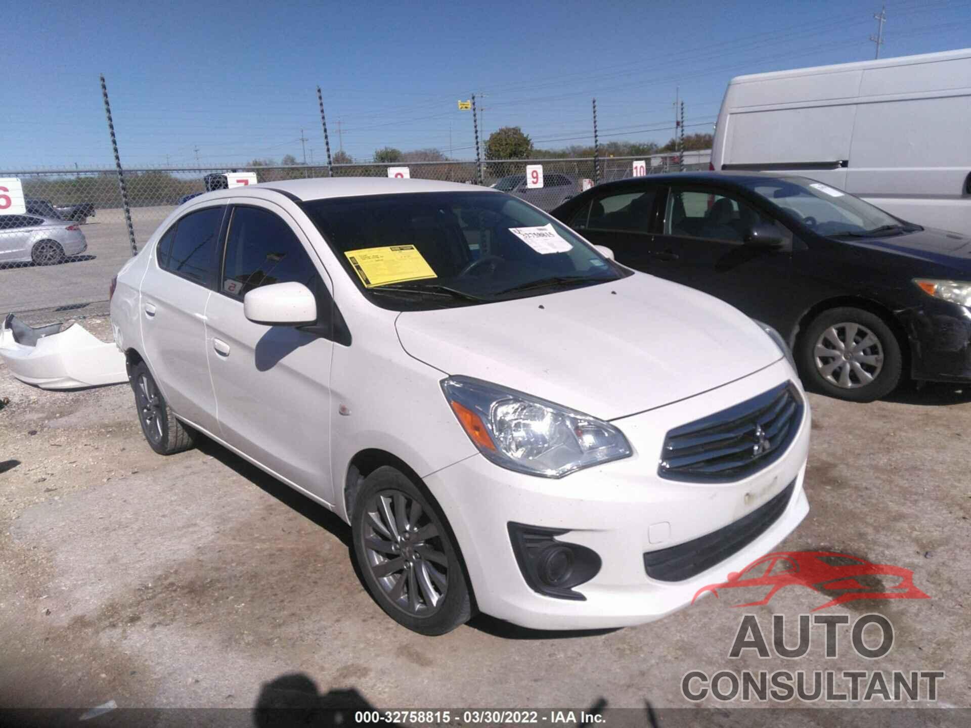 MITSUBISHI MIRAGE G4 2018 - ML32F3FJ0JHF16294