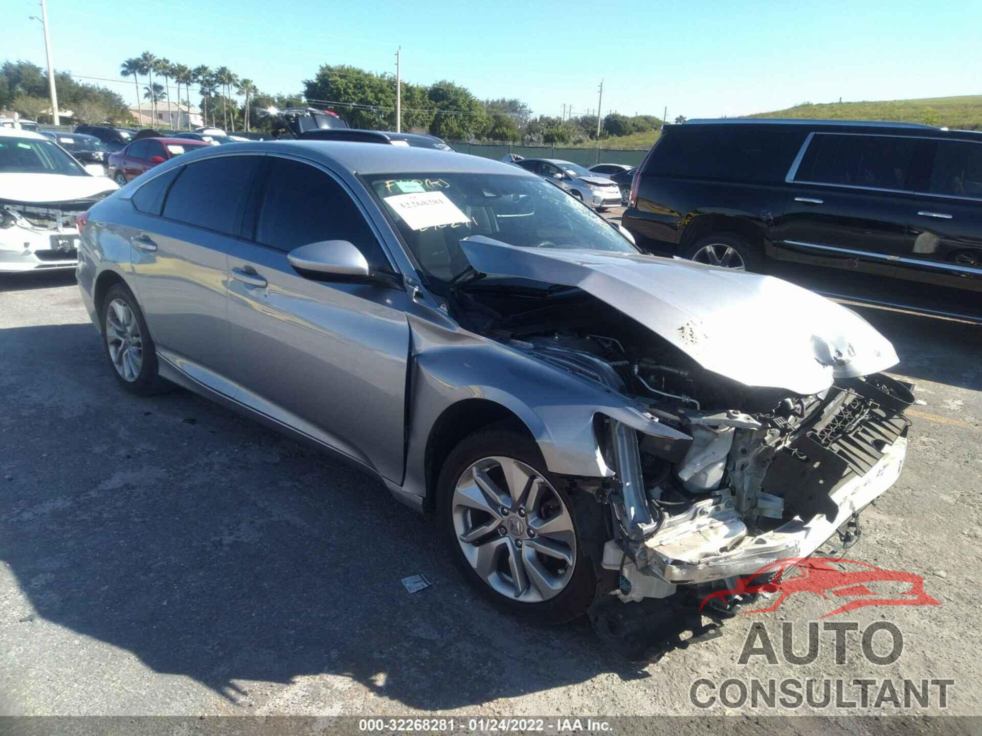 HONDA ACCORD SEDAN 2019 - 1HGCV1F13KA136366