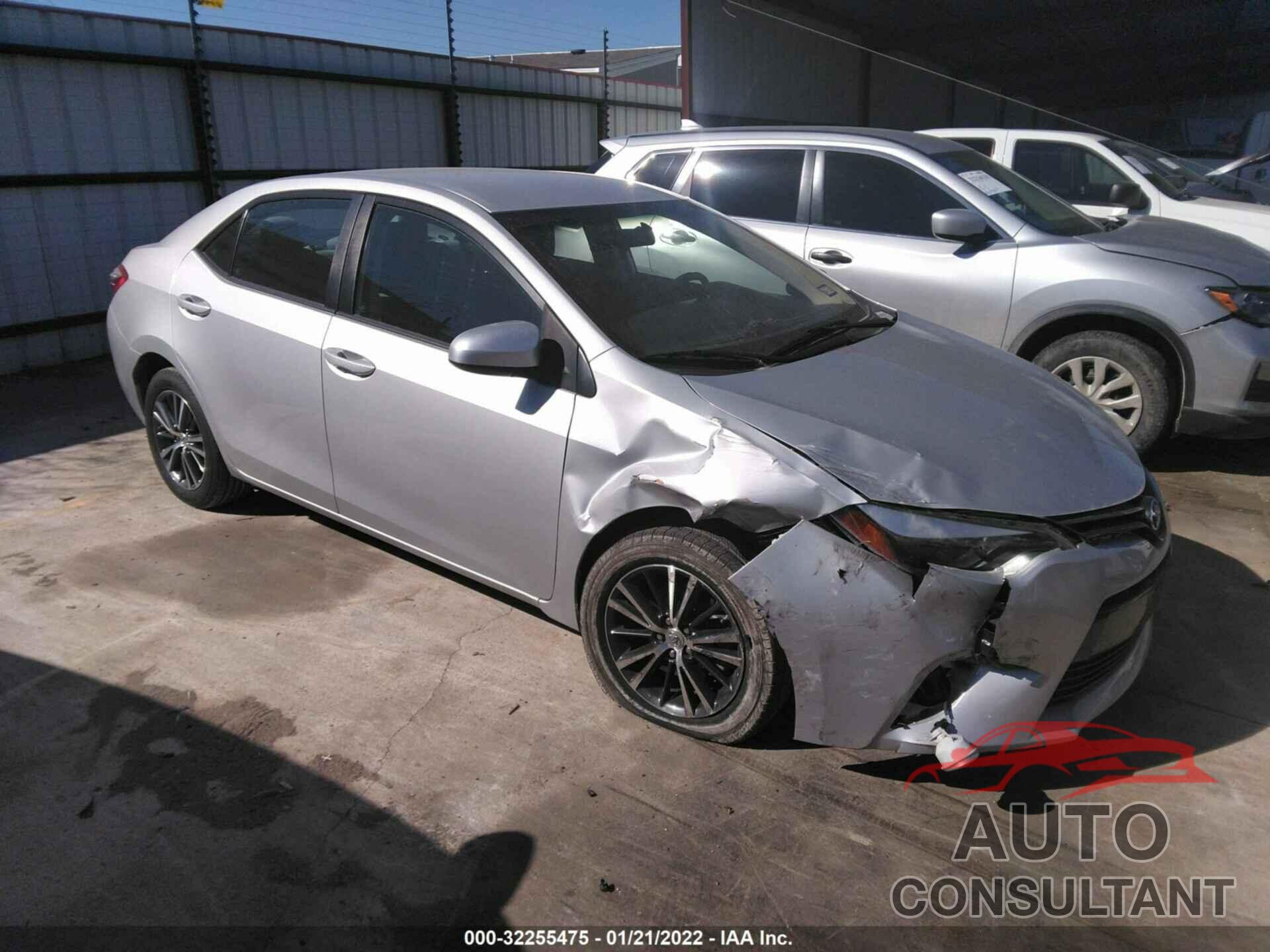 TOYOTA COROLLA 2016 - 5YFBURHE6GP520821