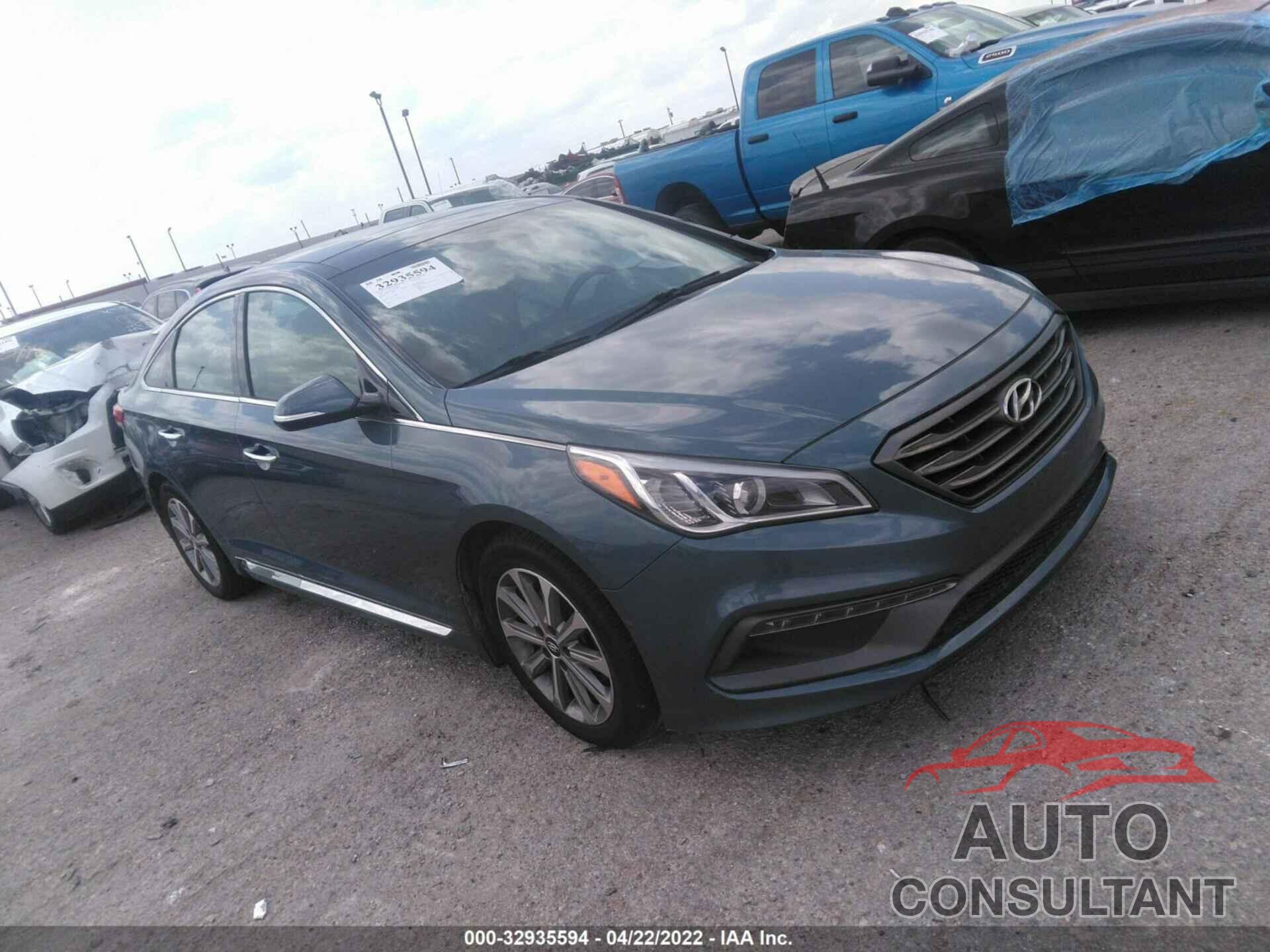 HYUNDAI SONATA 2016 - 5NPE34AF1GH309075