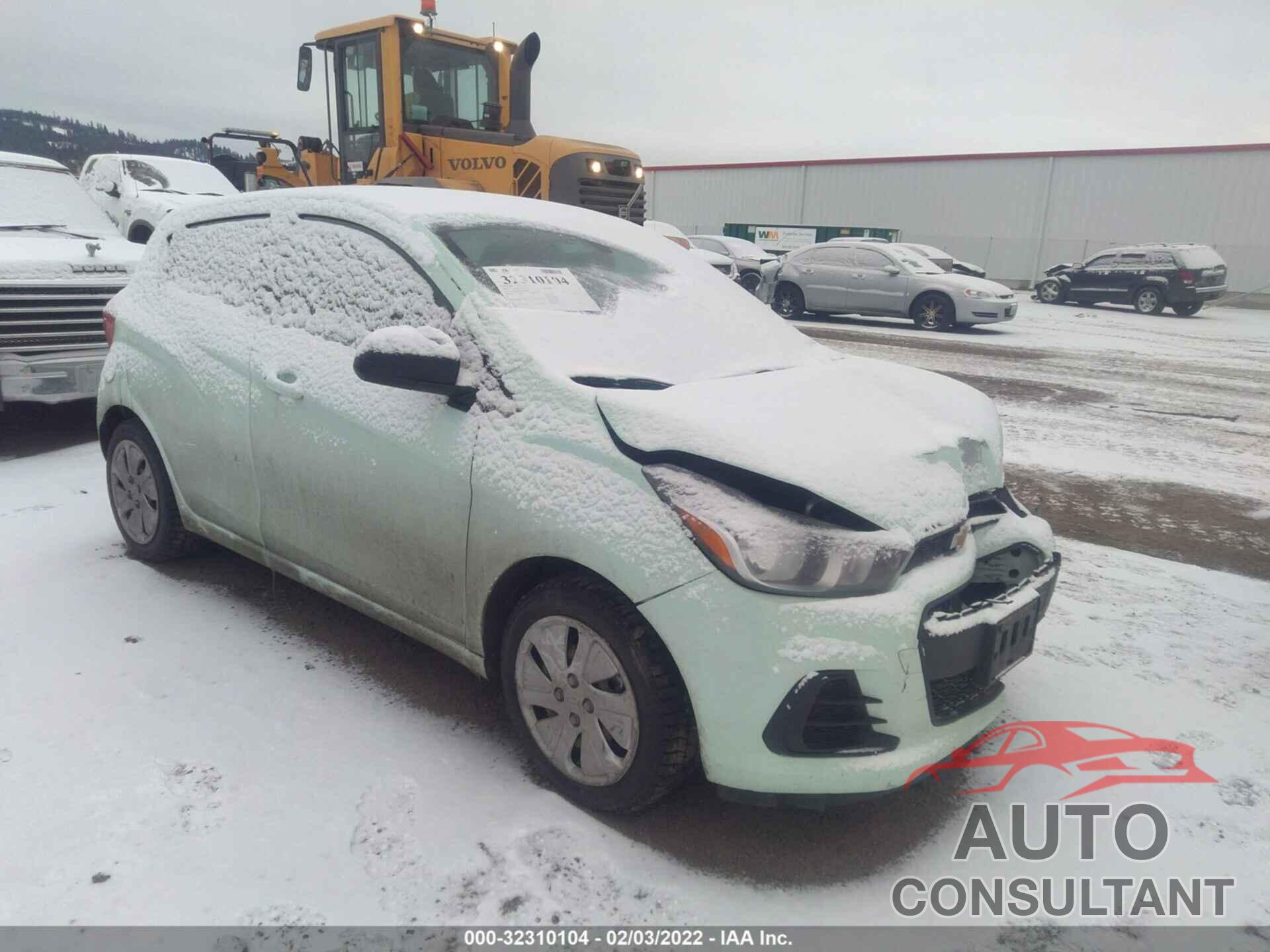 CHEVROLET SPARK 2017 - KL8CB6SA0HC779774