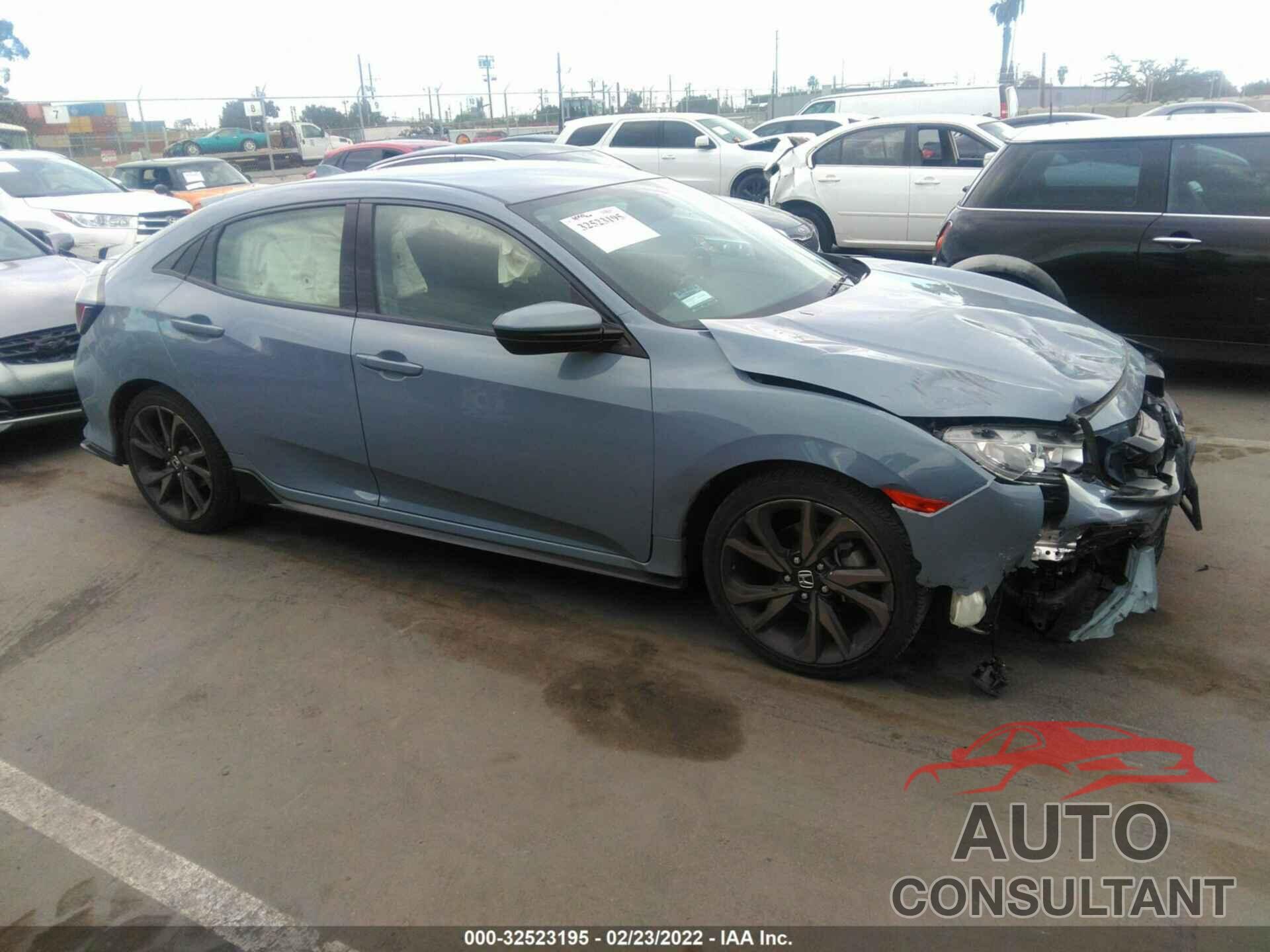 HONDA CIVIC HATCHBACK 2018 - SHHFK7H42JU424205