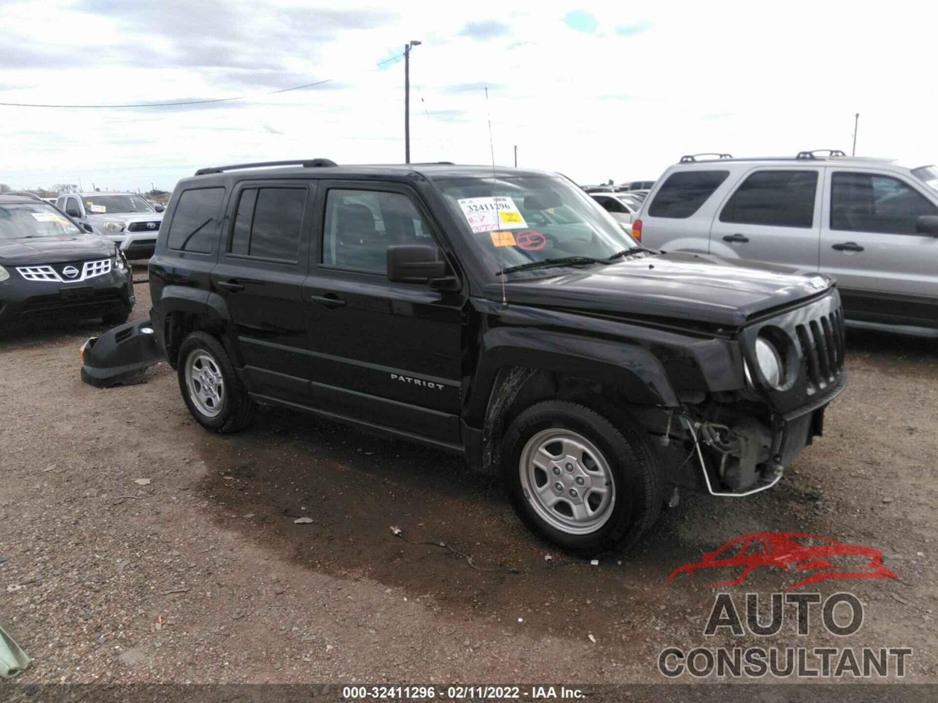 JEEP PATRIOT 2017 - 1C4NJPBA6HD149583