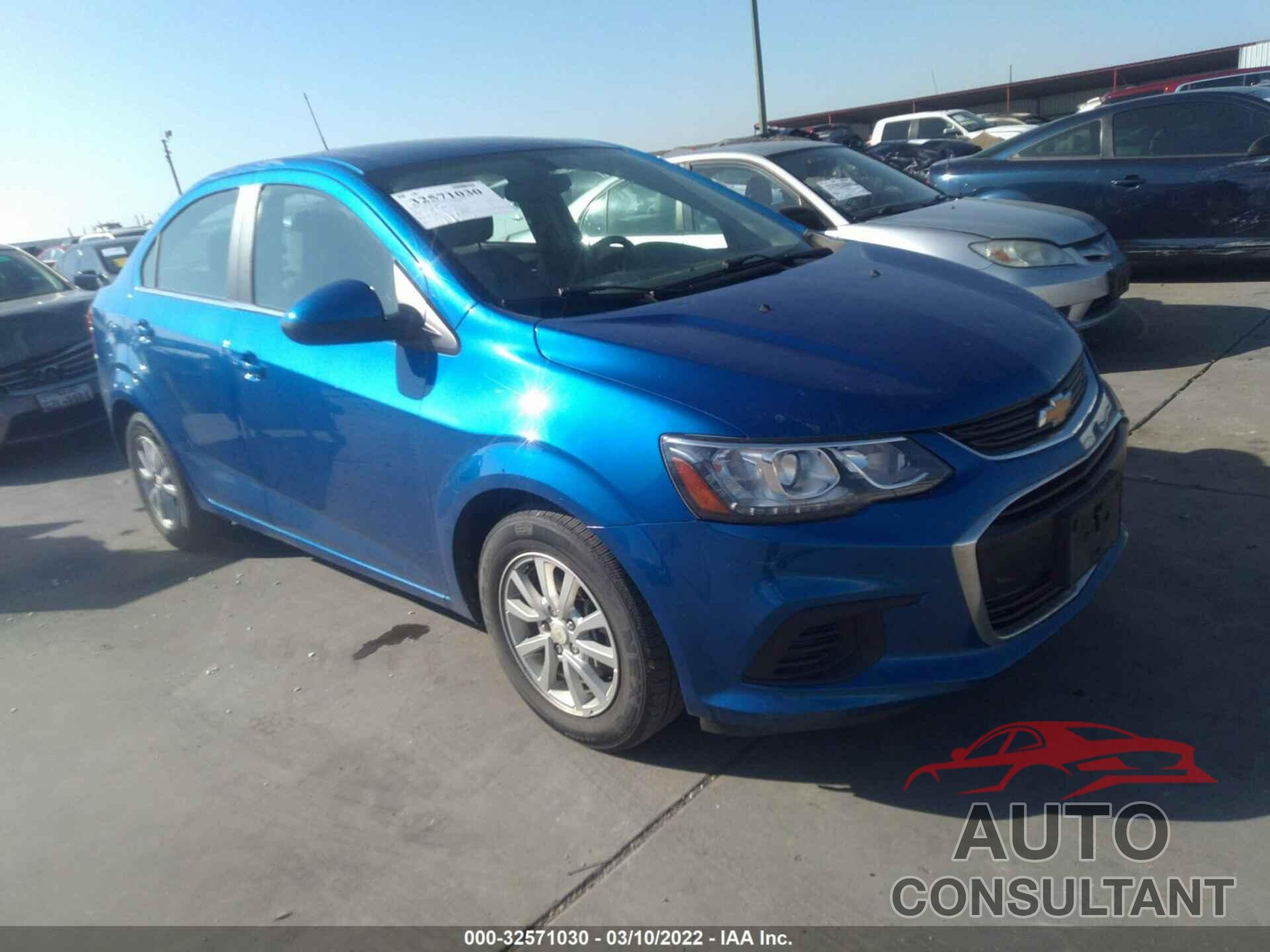 CHEVROLET SONIC 2017 - 1G1JD5SH1H4149152