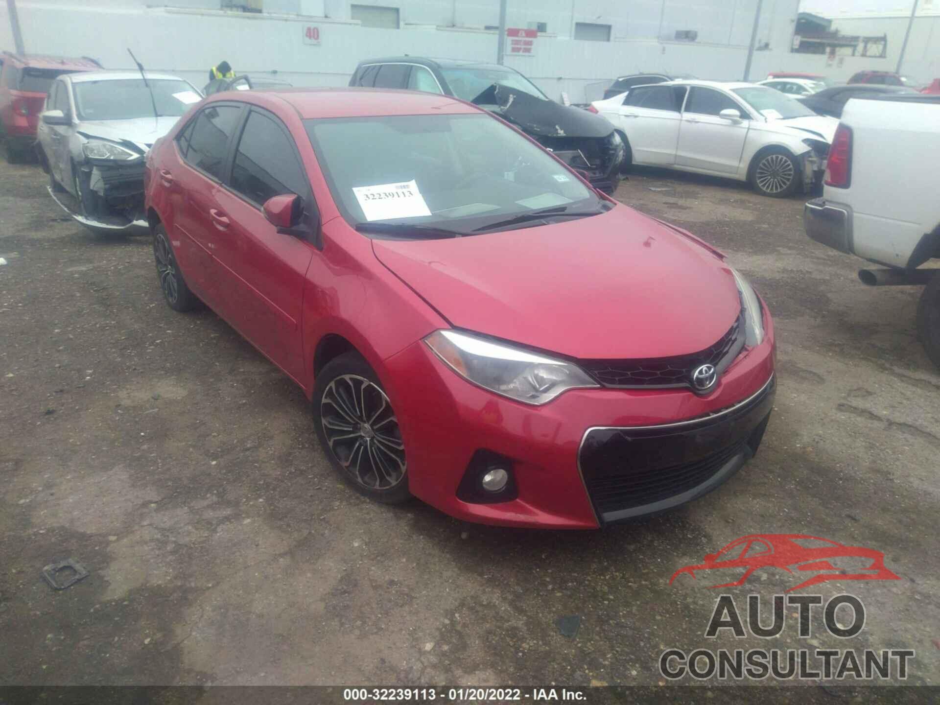 TOYOTA COROLLA 2016 - 5YFBURHE9GP448271