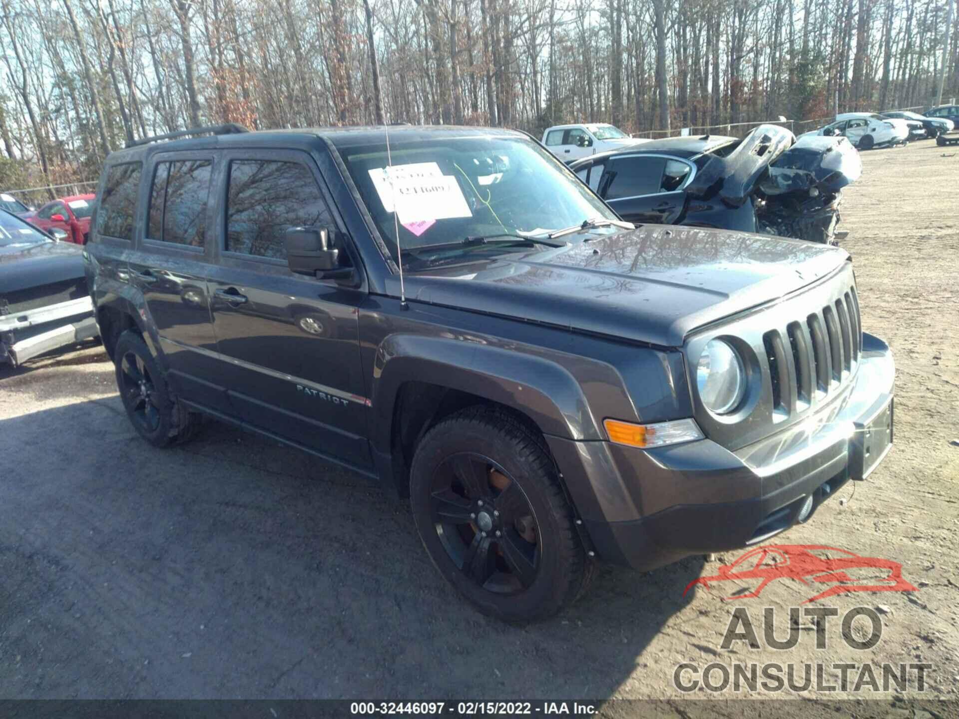 JEEP PATRIOT 2017 - 1C4NJRFB7HD135304