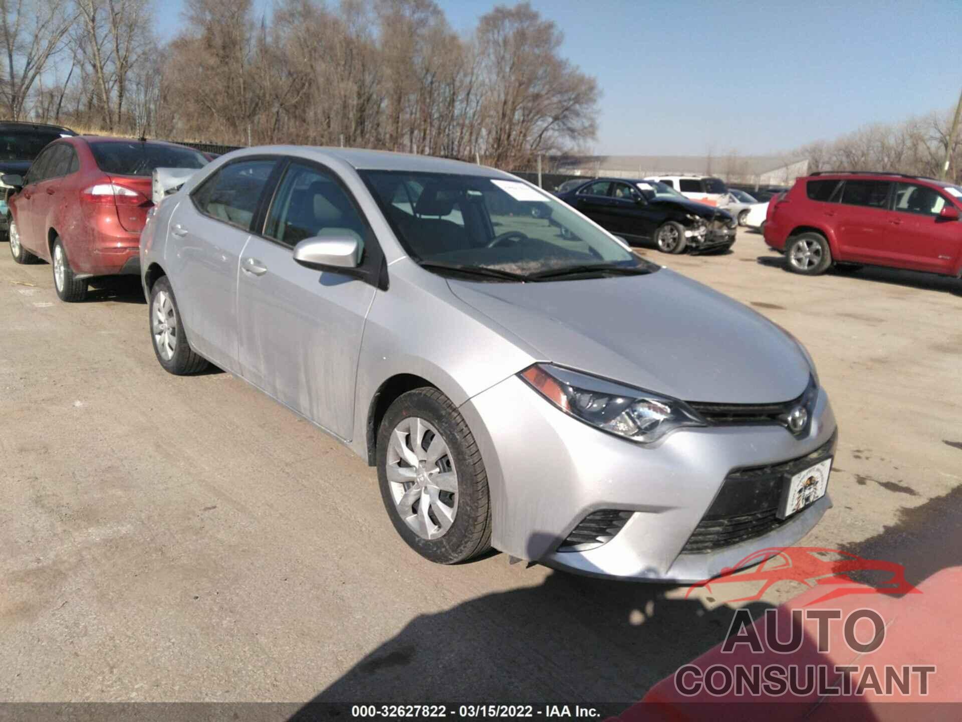 TOYOTA COROLLA 2016 - 2T1BURHE6GC651442