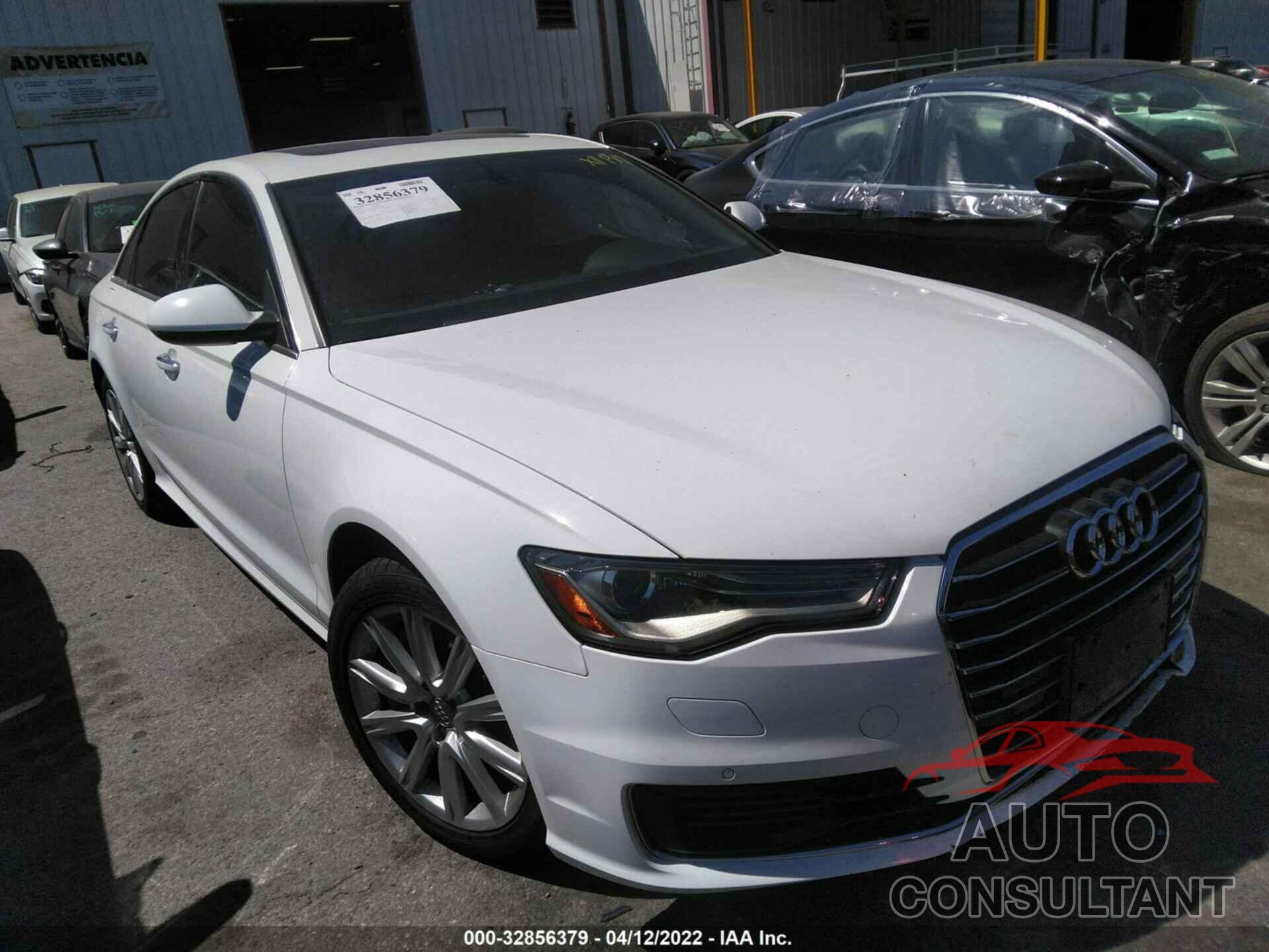 AUDI A6 2016 - WAUDFAFC3GN157863