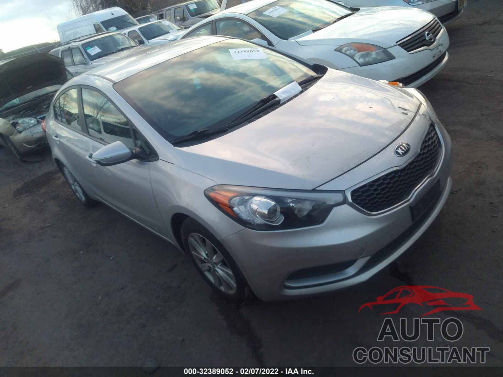 KIA FORTE 2016 - KNAFX4A61G5590591