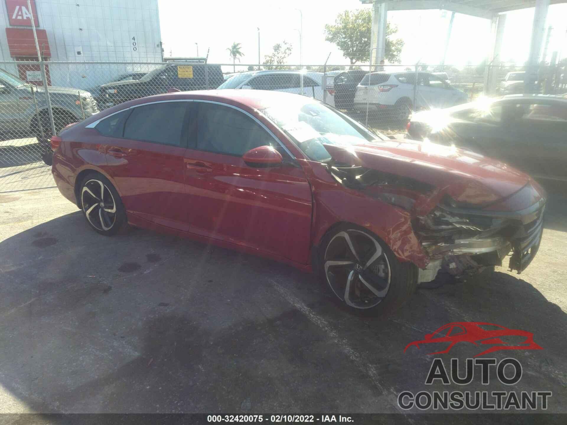 HONDA ACCORD SEDAN 2020 - 1HGCV1F39LA078783