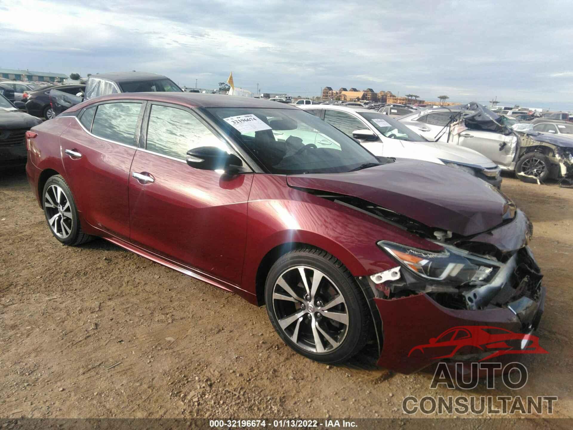 NISSAN MAXIMA 2018 - 1N4AA6AP4JC374889