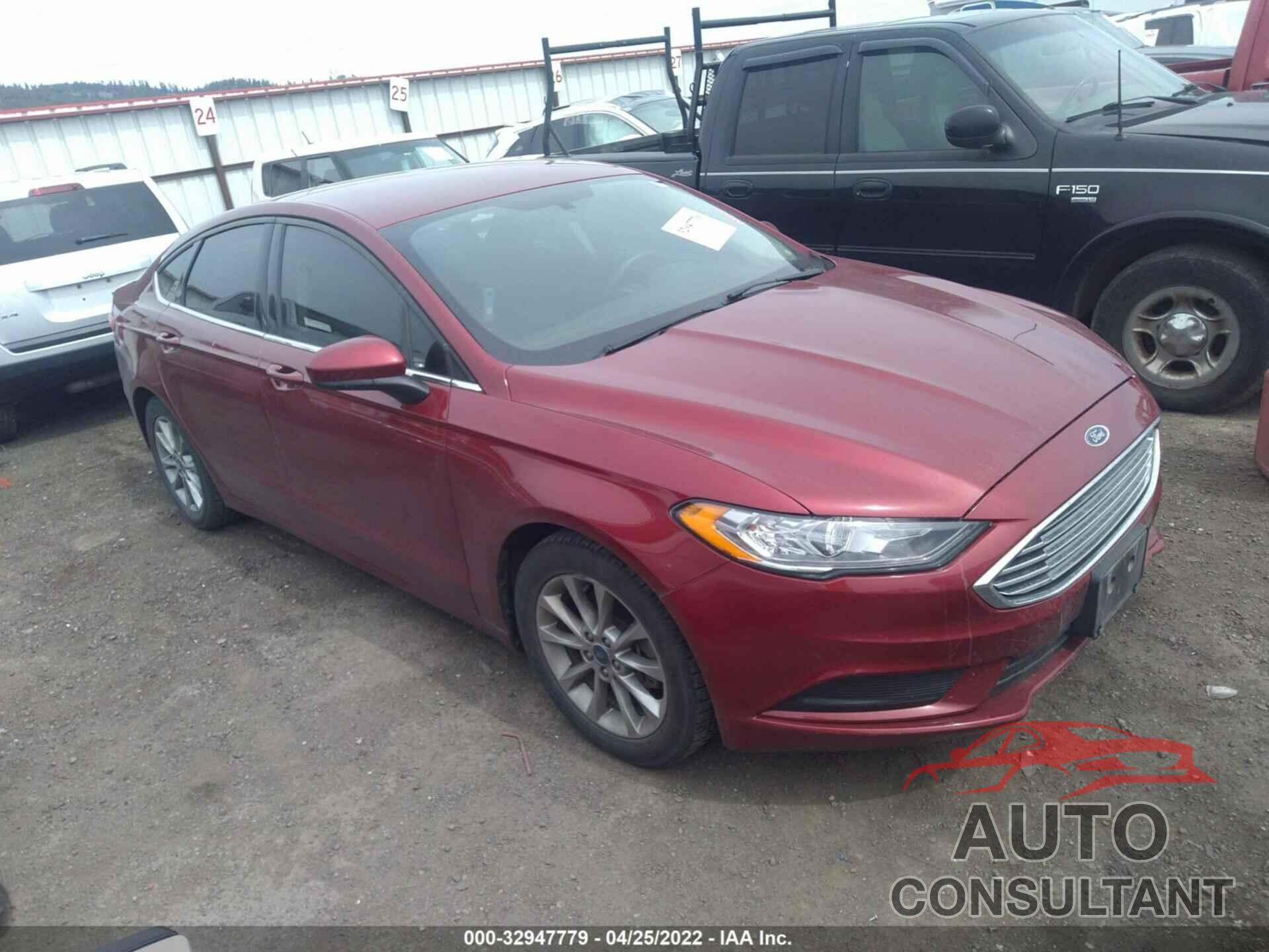 FORD FUSION 2017 - 3FA6P0H75HR111751