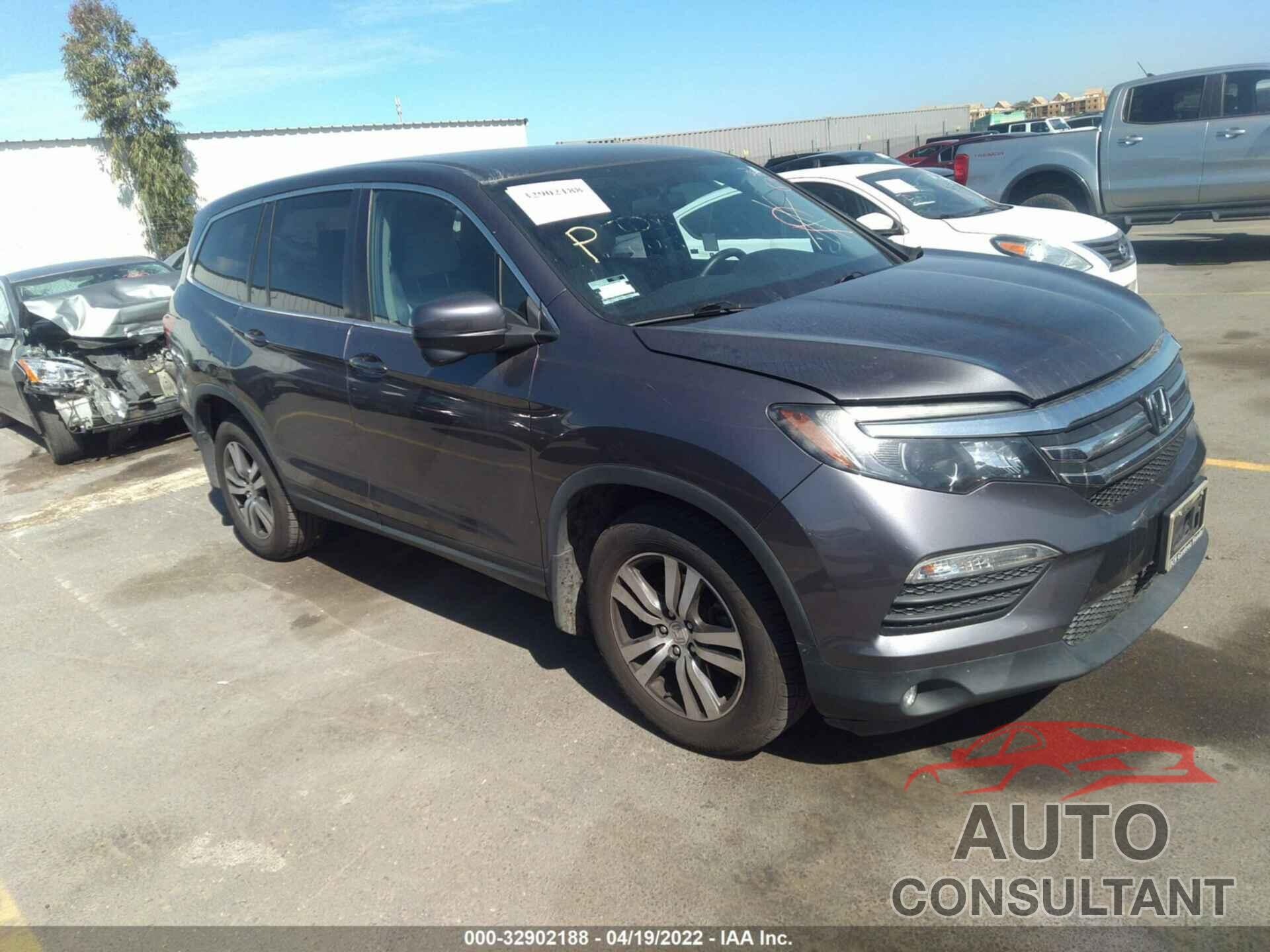 HONDA PILOT 2017 - 5FNYF5H33HB035058