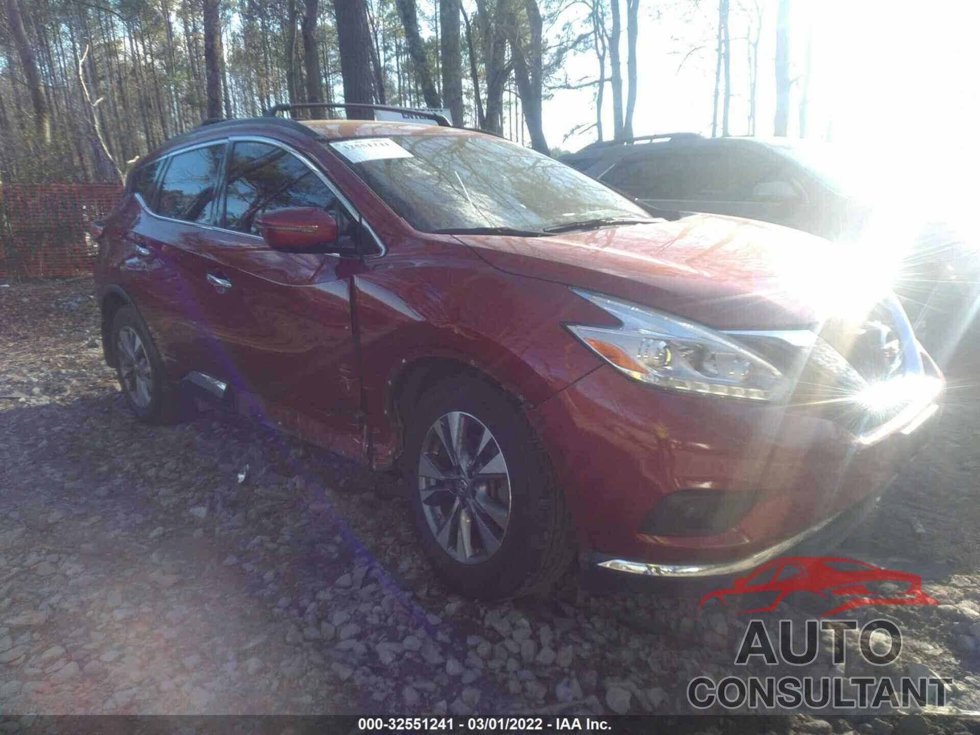 NISSAN MURANO 2017 - 5N1AZ2MH1HN162848