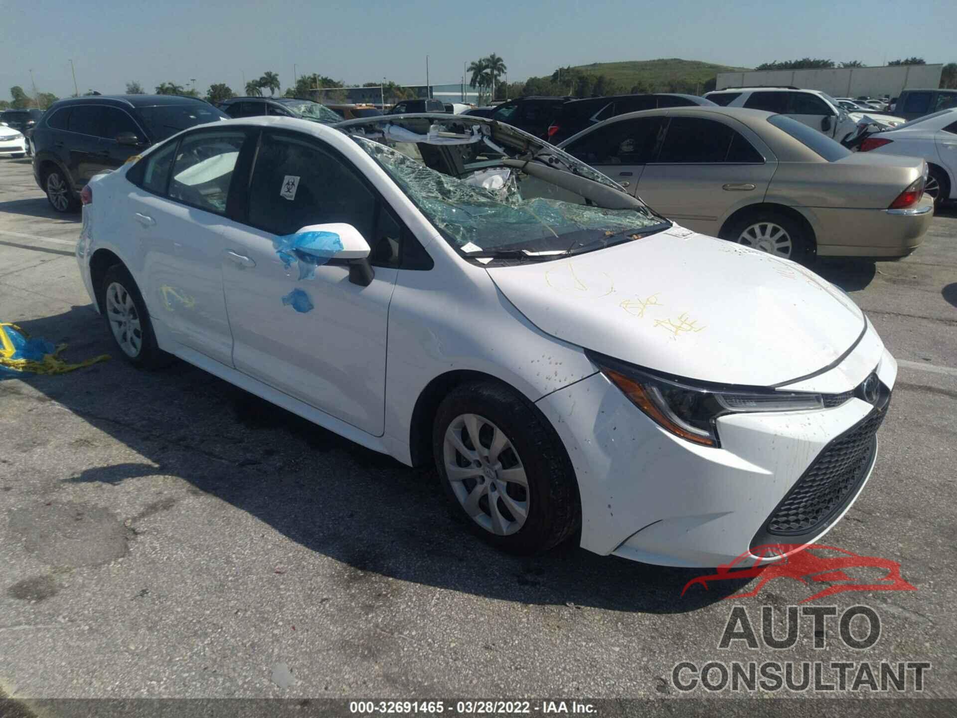 TOYOTA COROLLA 2021 - 5YFEPMAE9MP166855
