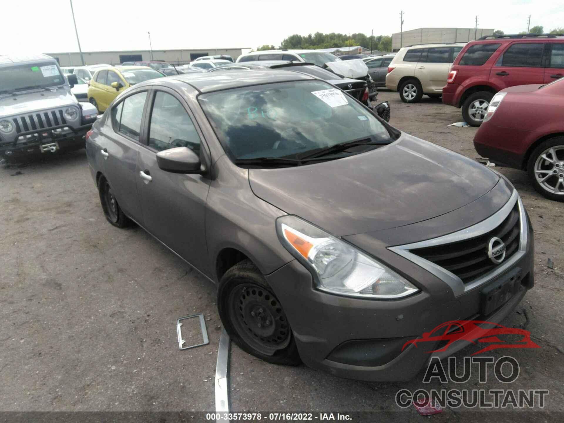 NISSAN VERSA 2016 - 3N1CN7AP4GL868313