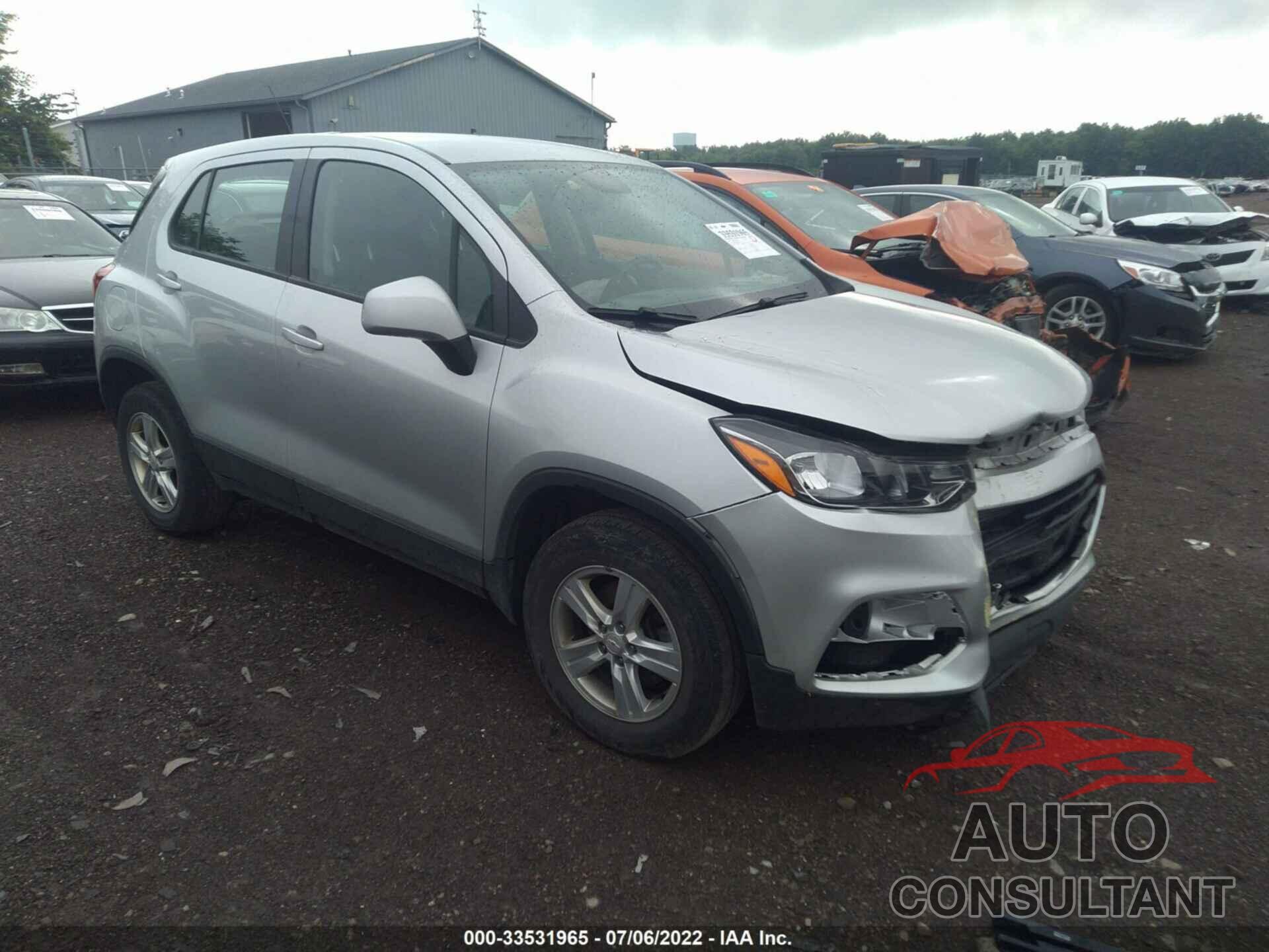 CHEVROLET TRAX 2018 - KL7CJNSB3JB583771