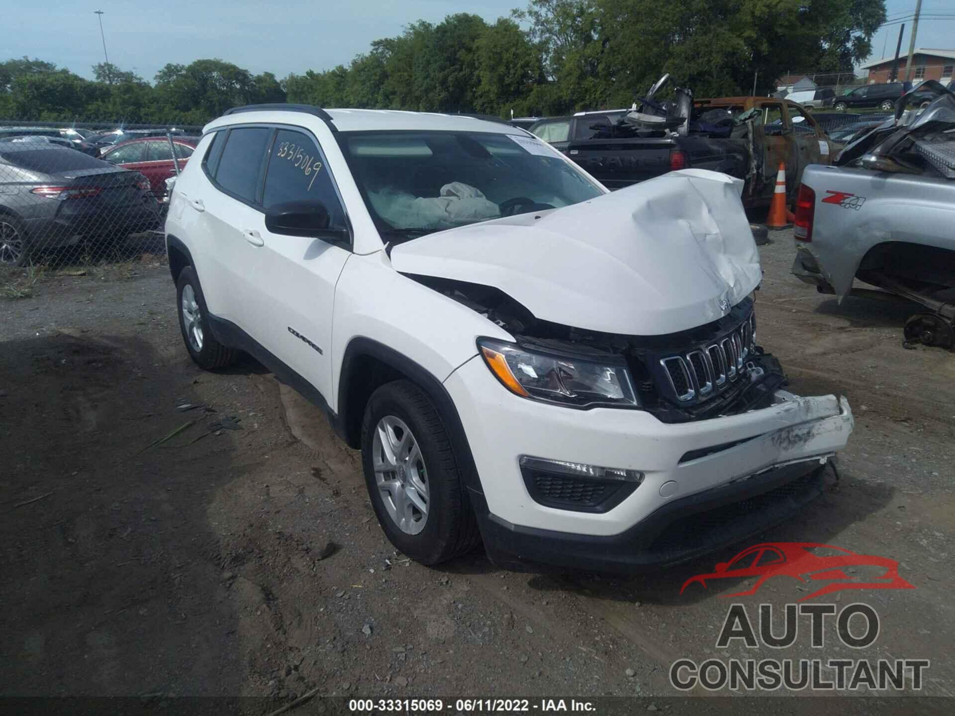 JEEP COMPASS 2019 - 3C4NJCAB2KT616132
