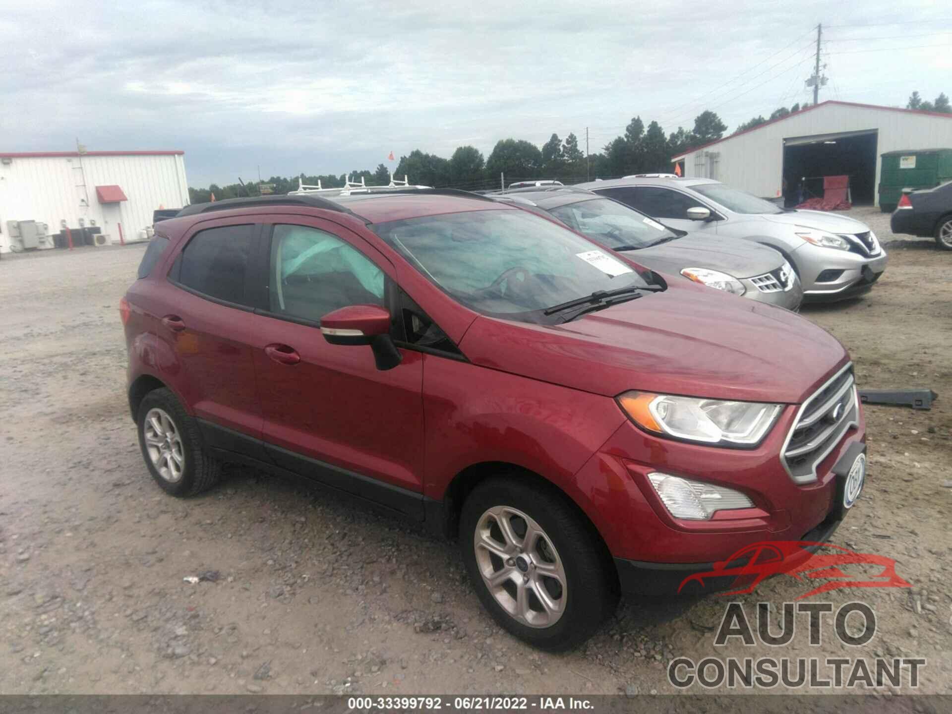 FORD ECOSPORT 2019 - MAJ3S2GE3KC258010