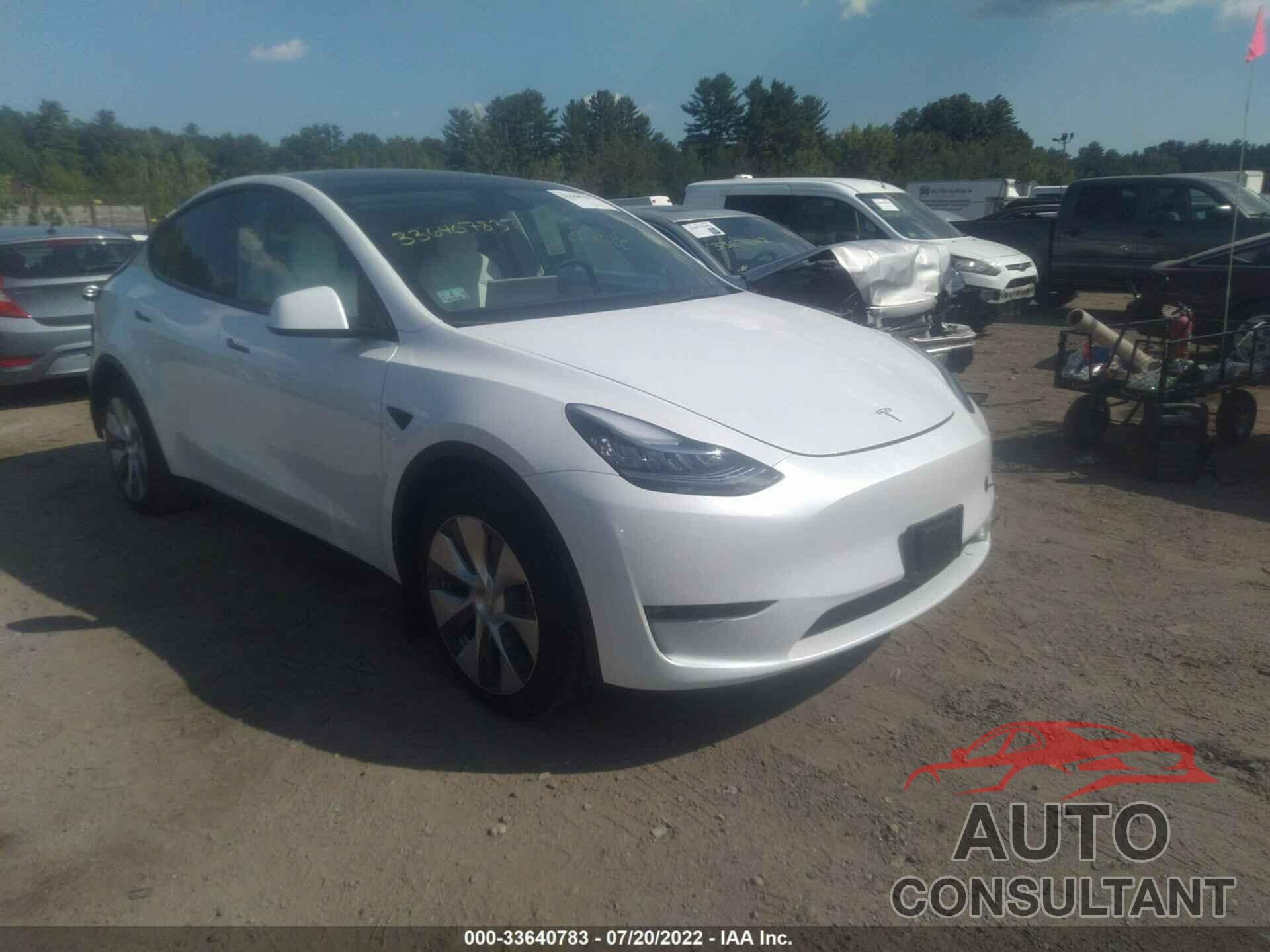 TESLA MODEL Y 2022 - 7SAYGDEE4NF376139