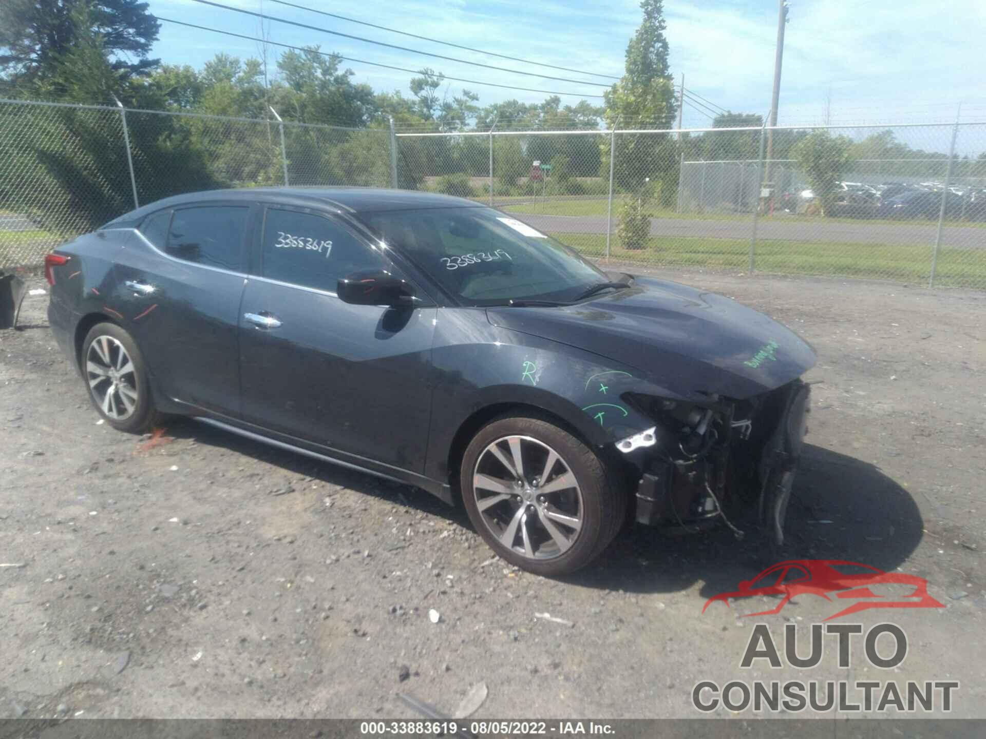 NISSAN MAXIMA 2017 - 1N4AA6AP2HC377753