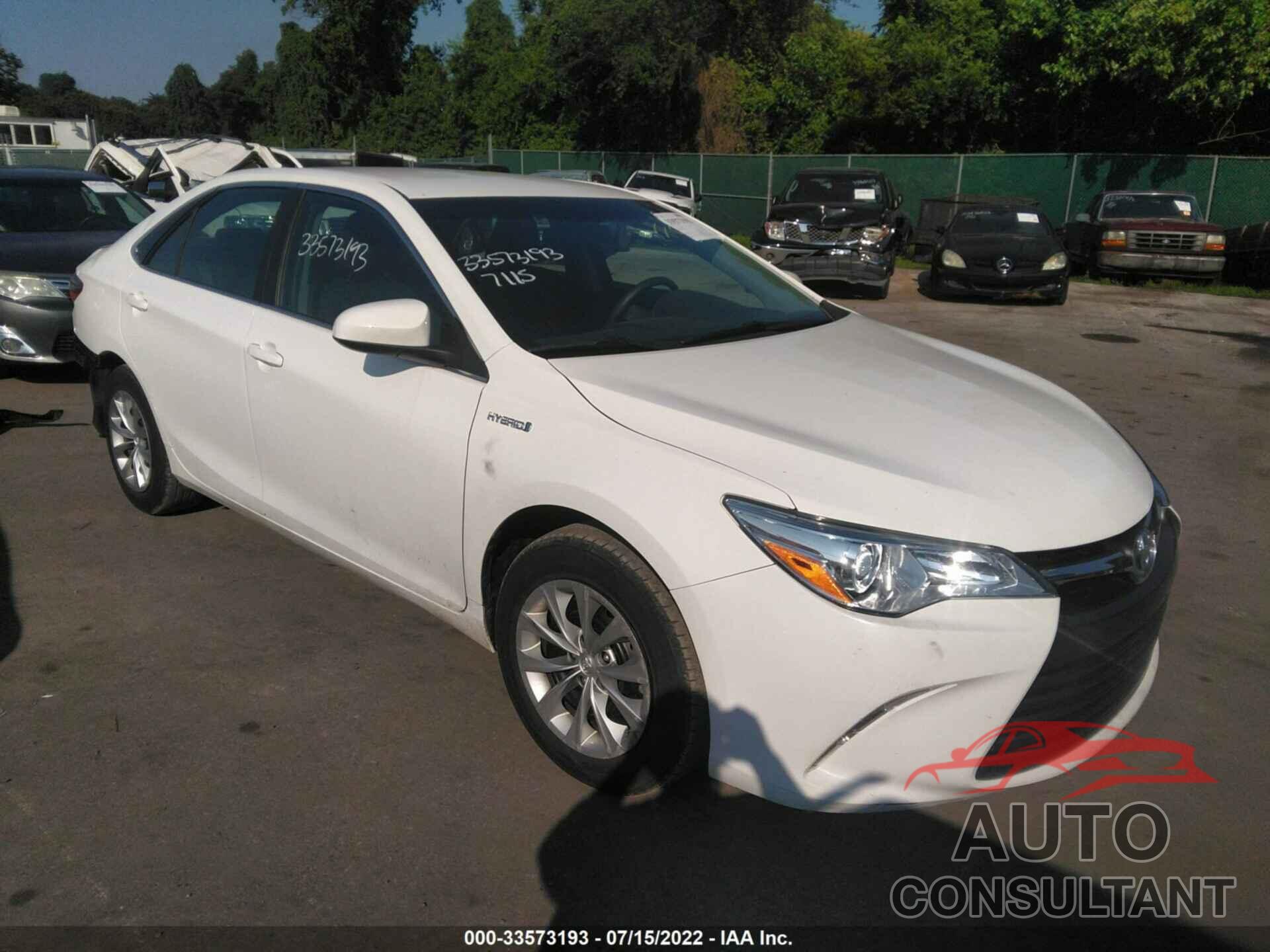 TOYOTA CAMRY 2017 - 4T1BD1FK6HU201932