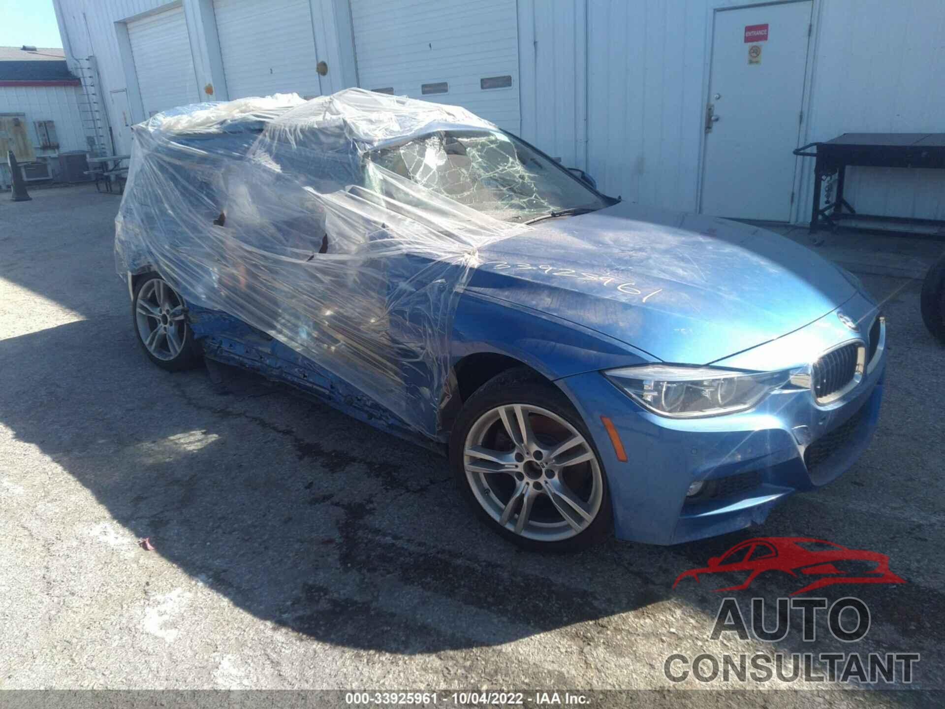 BMW 3 SERIES 2017 - WBA8J1C59HK711254