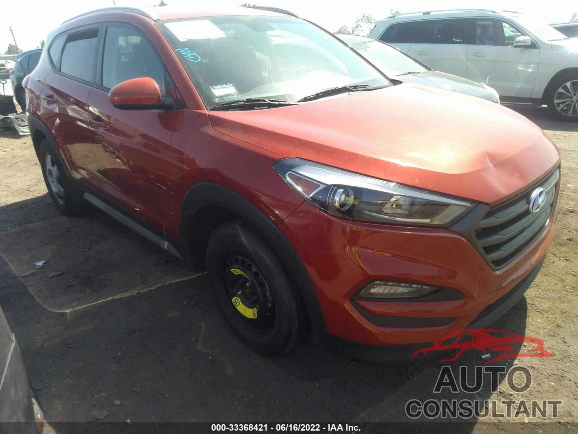 HYUNDAI TUCSON 2017 - KM8J33A40HU421151