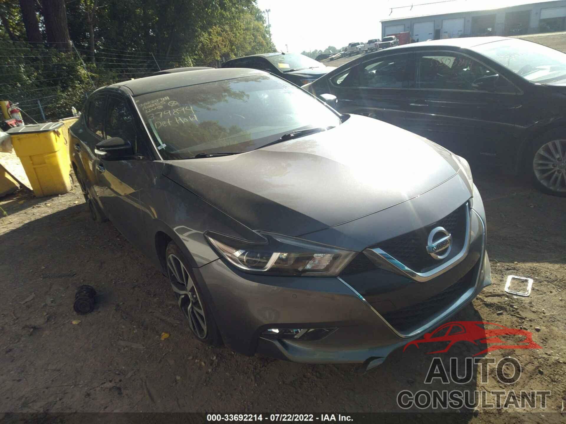 NISSAN MAXIMA 2018 - 1N4AA6AP0JC379894