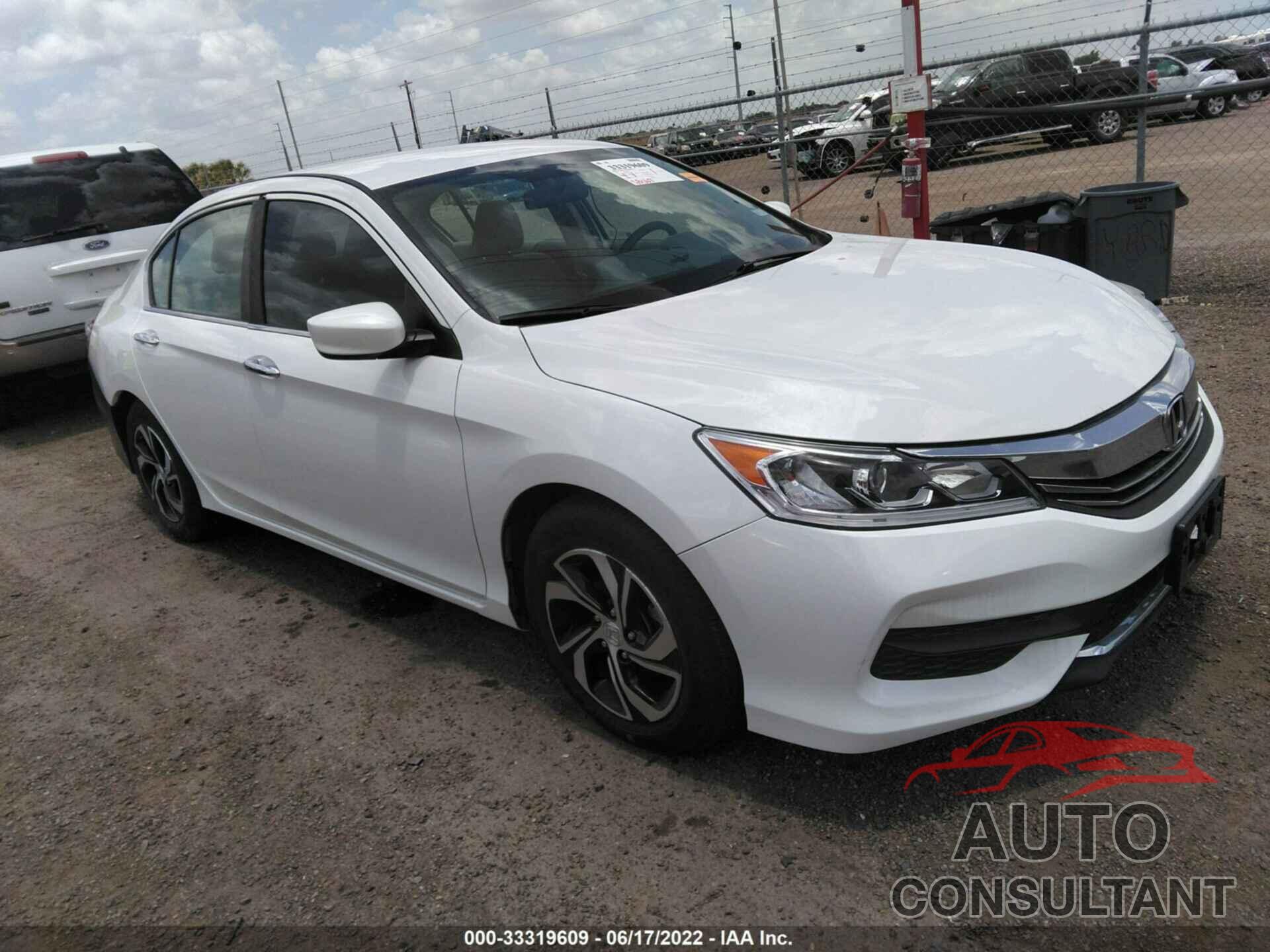 HONDA ACCORD SEDAN 2017 - 1HGCR2F37HA301811