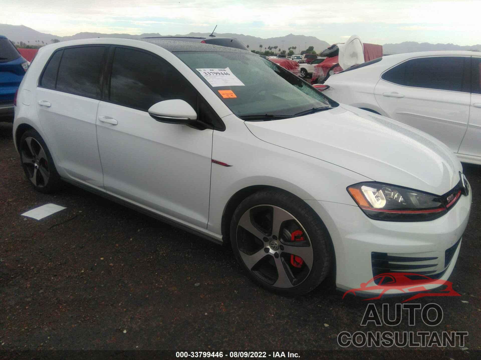 VOLKSWAGEN GOLF GTI 2017 - 3VW447AU1HM064070