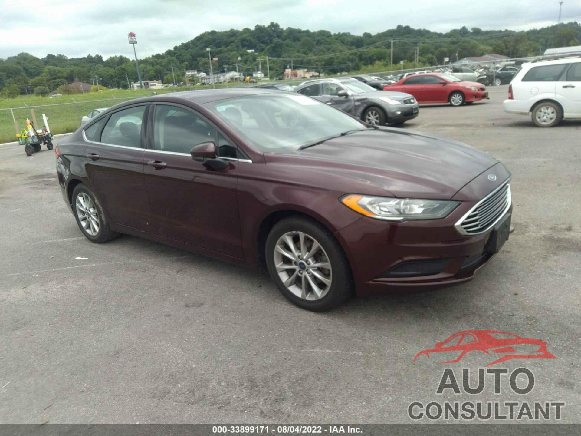 FORD FUSION 2017 - 3FA6P0H70HR192805