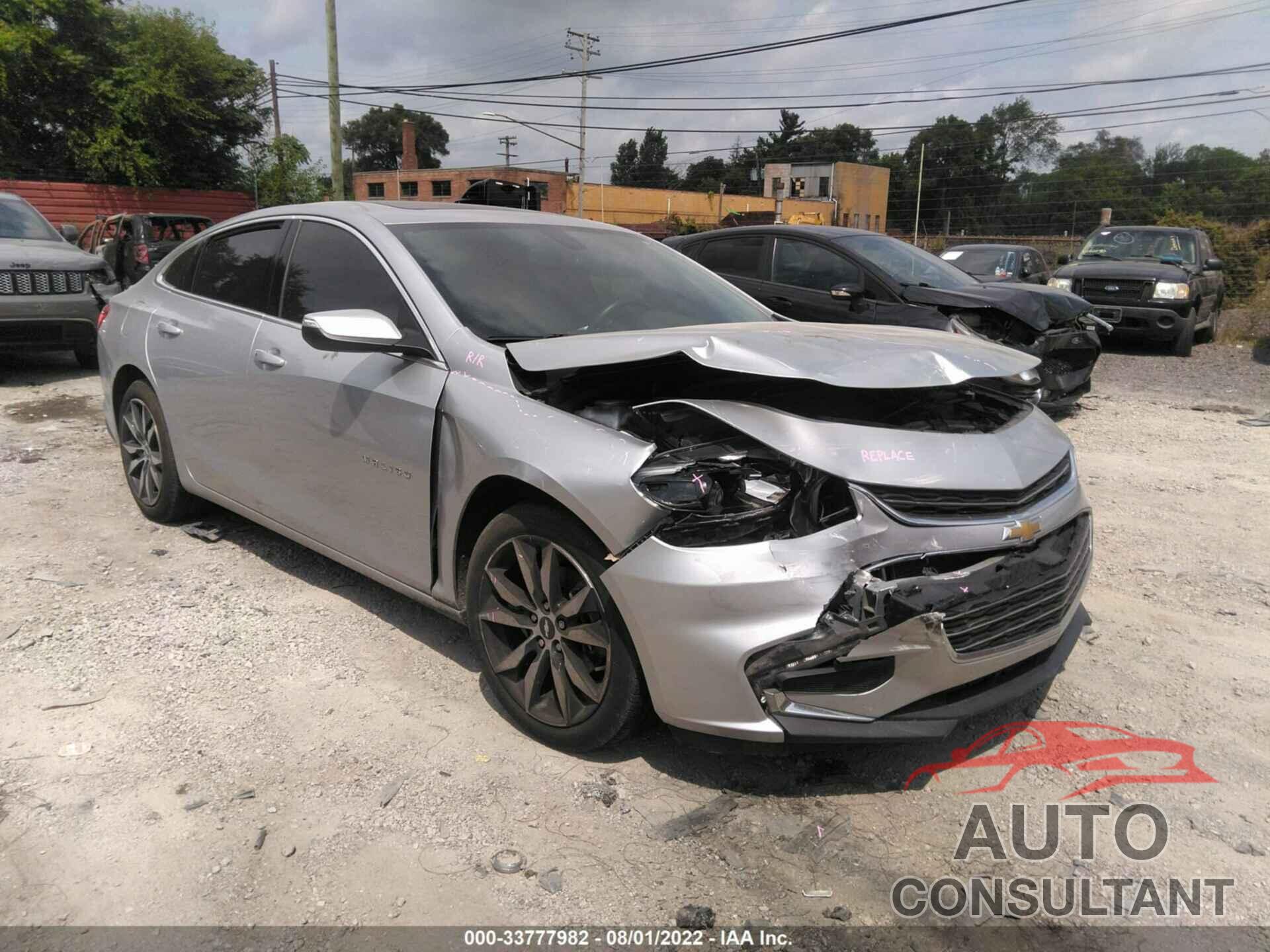 CHEVROLET MALIBU 2017 - 1G1ZE5ST6HF240104