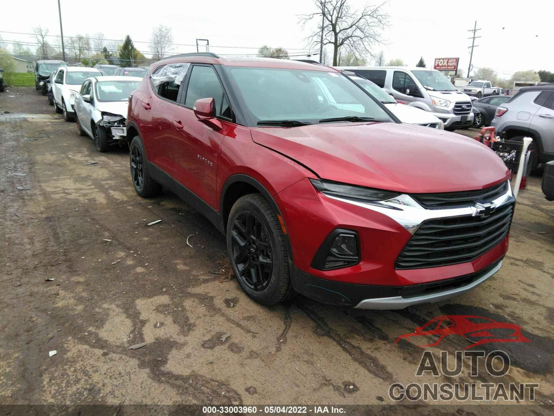 CHEVROLET BLAZER 2021 - 3GNKBDRS0MS534653