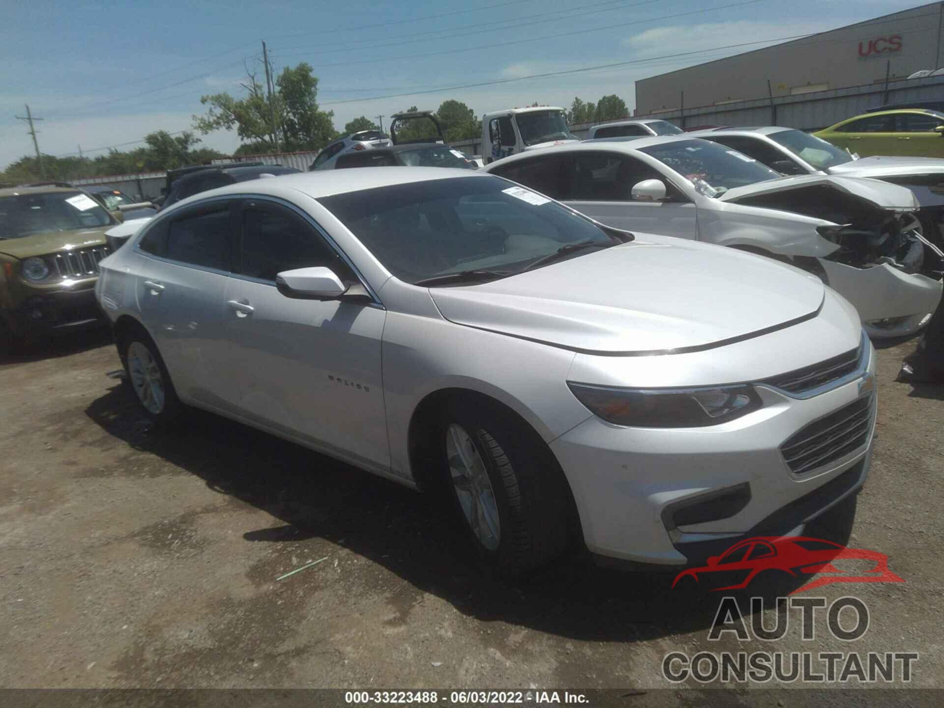 CHEVROLET MALIBU 2016 - 1G1ZE5ST7GF254849