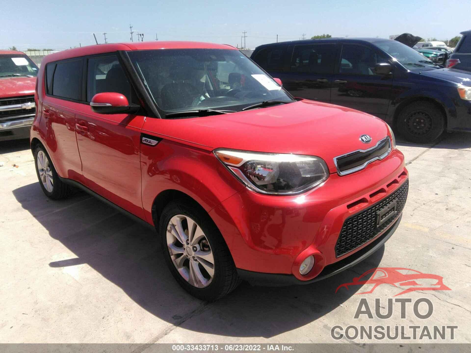 KIA SOUL 2016 - KNDJX3A51G7823078