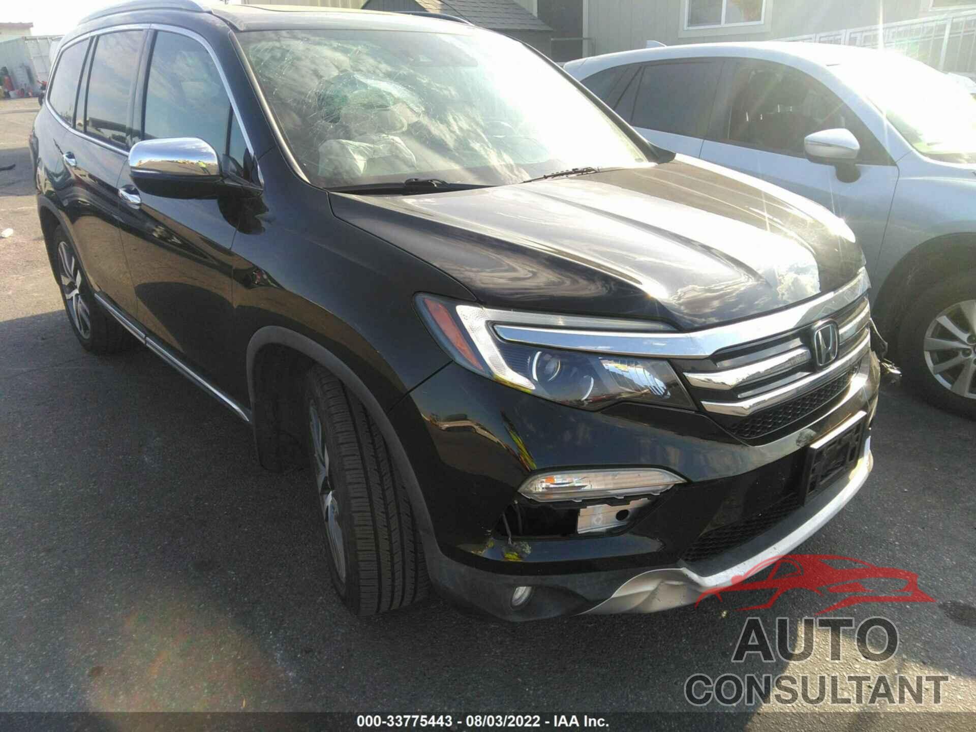 HONDA PILOT 2016 - 5FNYF6H04GB075823