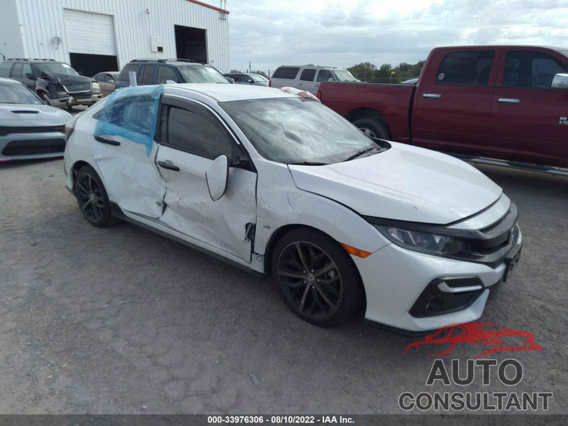 HONDA CIVIC HATCHBACK 2021 - SHHFK7H46MU227199