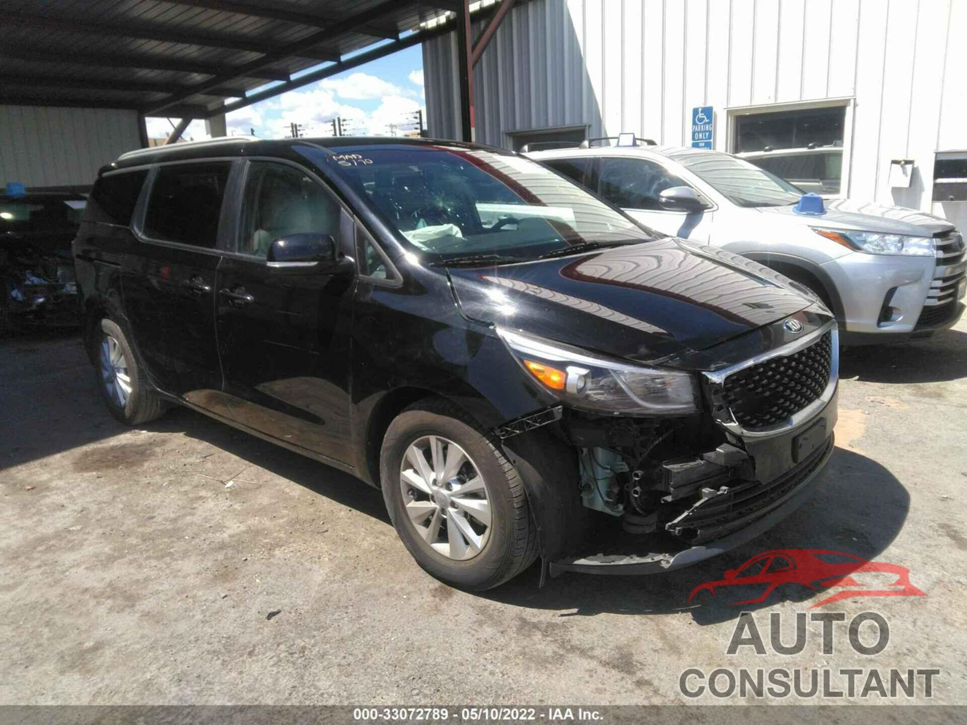 KIA SEDONA 2016 - KNDMB5C12G6126591