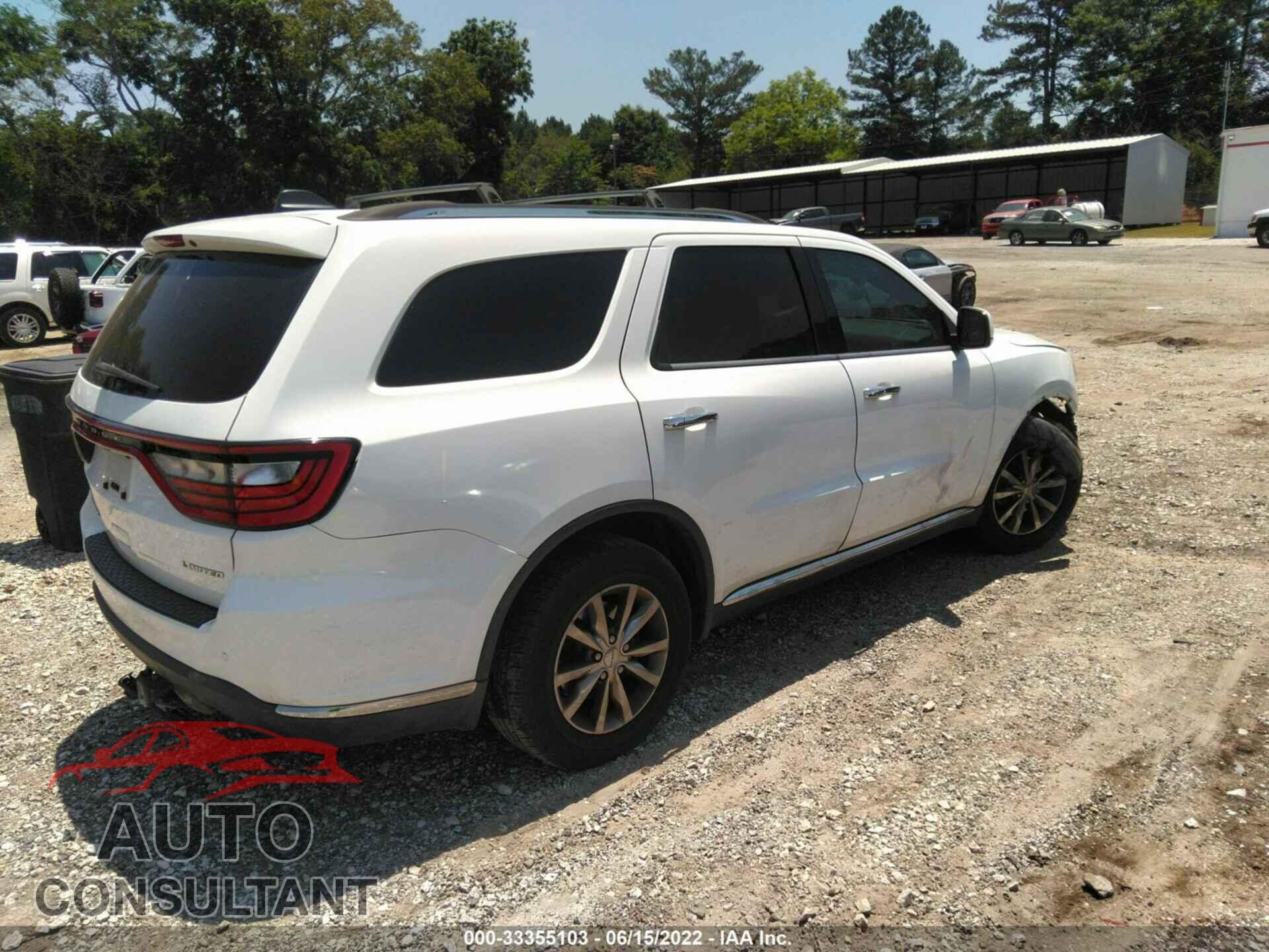 DODGE DURANGO 2016 - 1C4RDHDG3GC361362