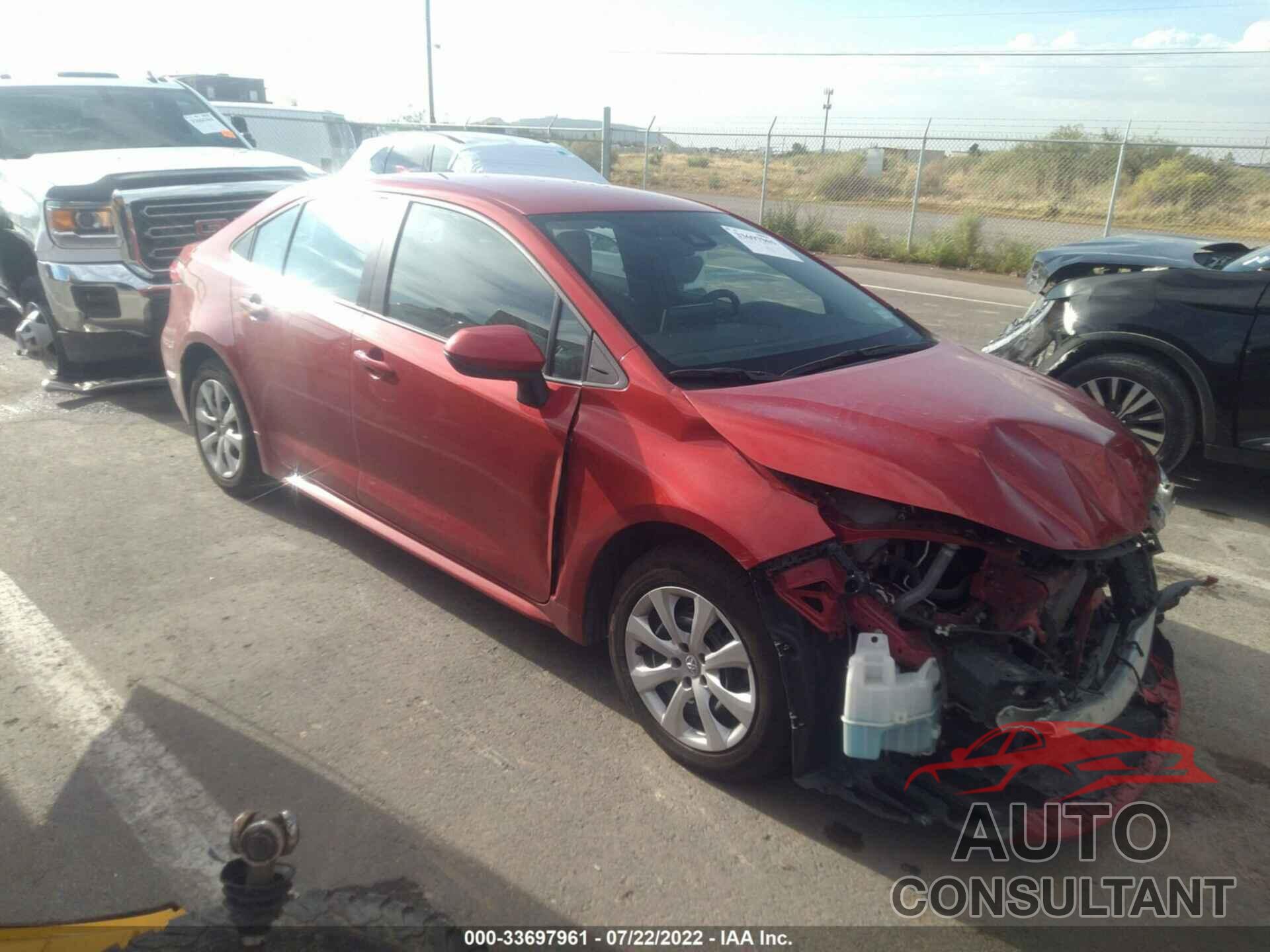 TOYOTA COROLLA 2021 - 5YFEPMAE9MP188368