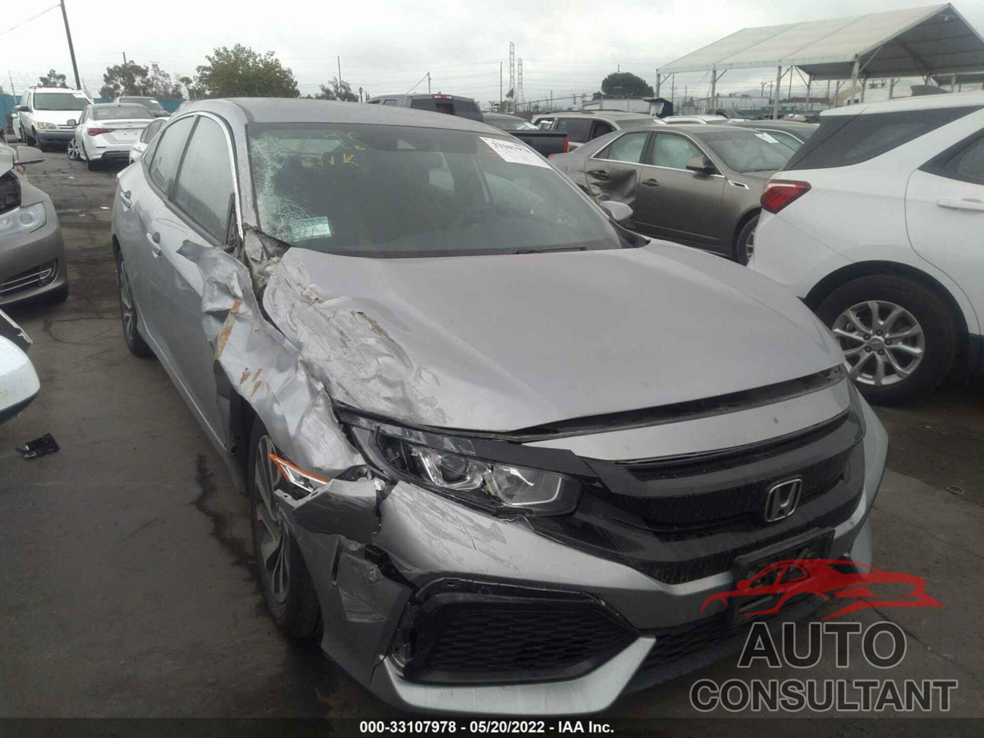 HONDA CIVIC HATCHBACK 2019 - SHHFK7H34KU421895