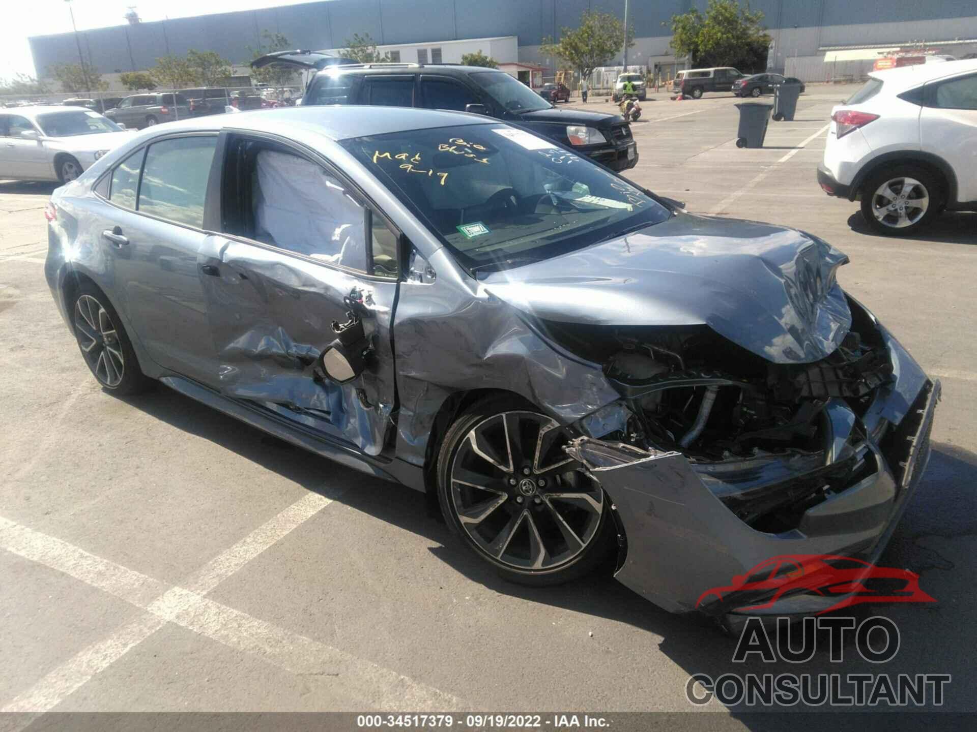 TOYOTA COROLLA 2020 - JTDS4RCE4LJ041190