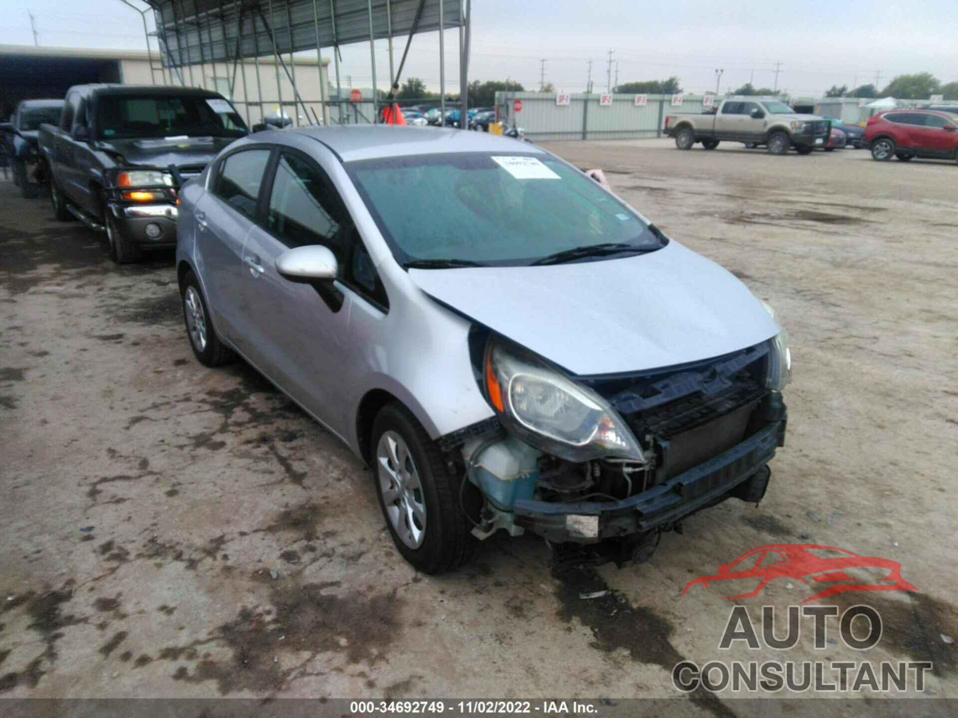 KIA RIO 2017 - KNADM4A33H6049740