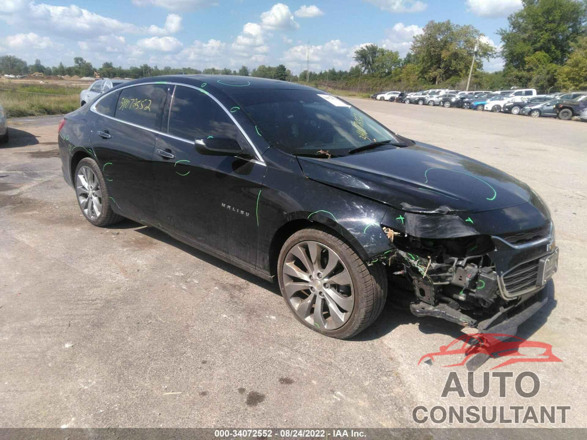 CHEVROLET MALIBU 2017 - 1G1ZH5SX7HF161177