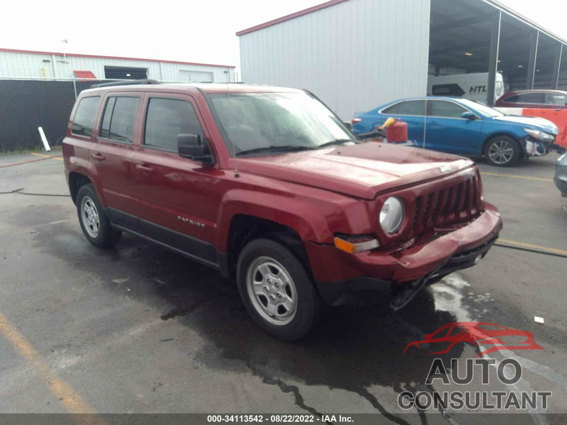 JEEP PATRIOT 2016 - 1C4NJPBB1GD813313