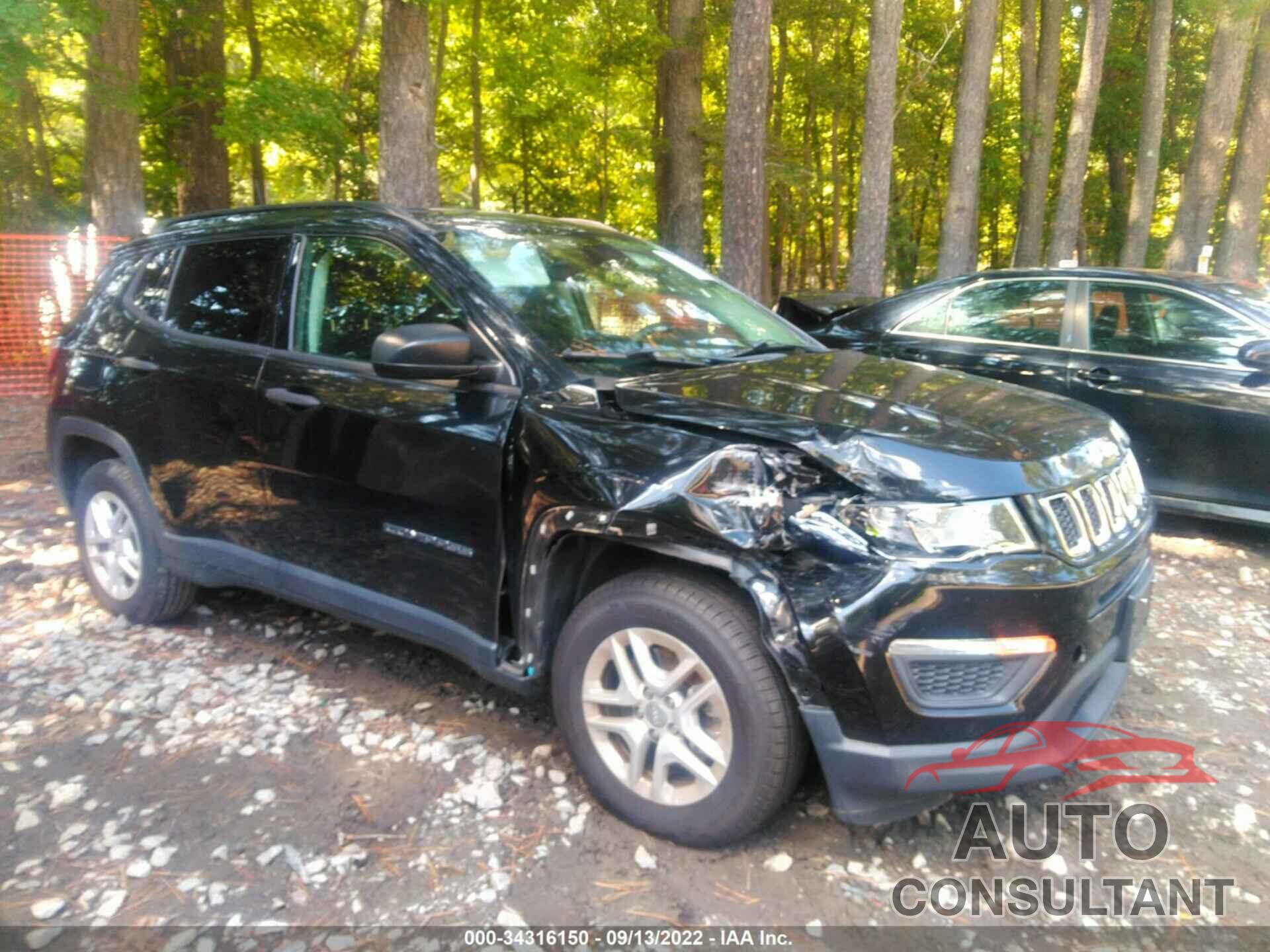 JEEP COMPASS 2017 - 3C4NJCAB2HT668420