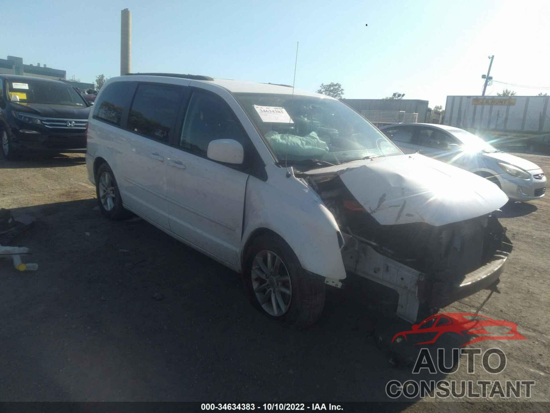 DODGE GRAND CARAVAN 2016 - 2C4RDGCGXGR395978